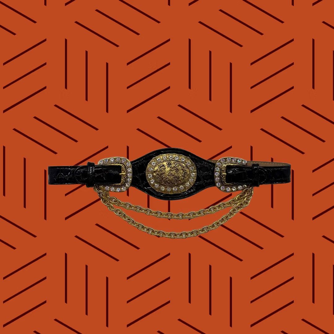 Vintage Streets Ahead Black Belts Small Mens? Size ONE SIZE - 1 Thumbnail