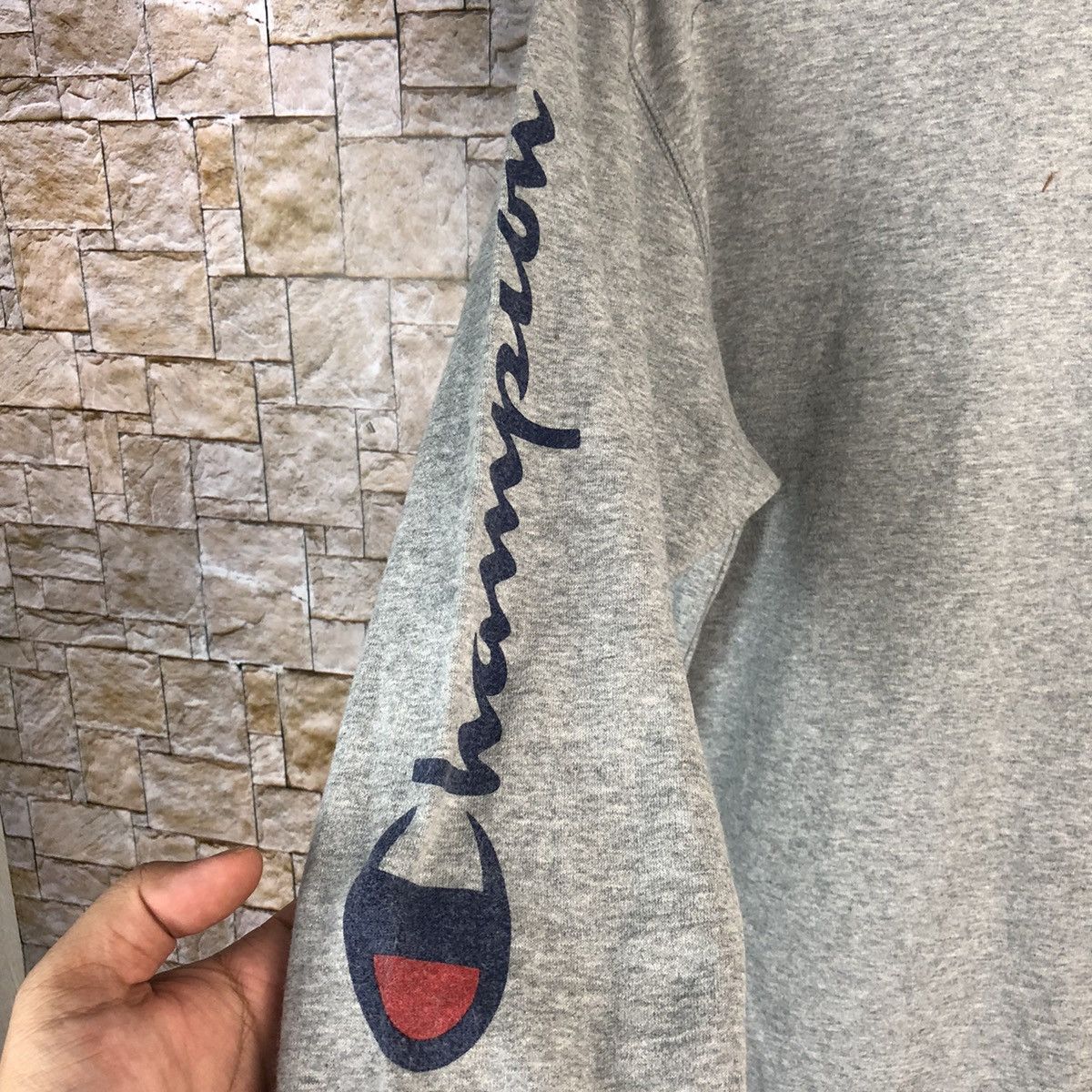 Champion Champion vintage Grey Sweatshirt #A381 Size US L / EU 52-54 / 3 - 9 Thumbnail