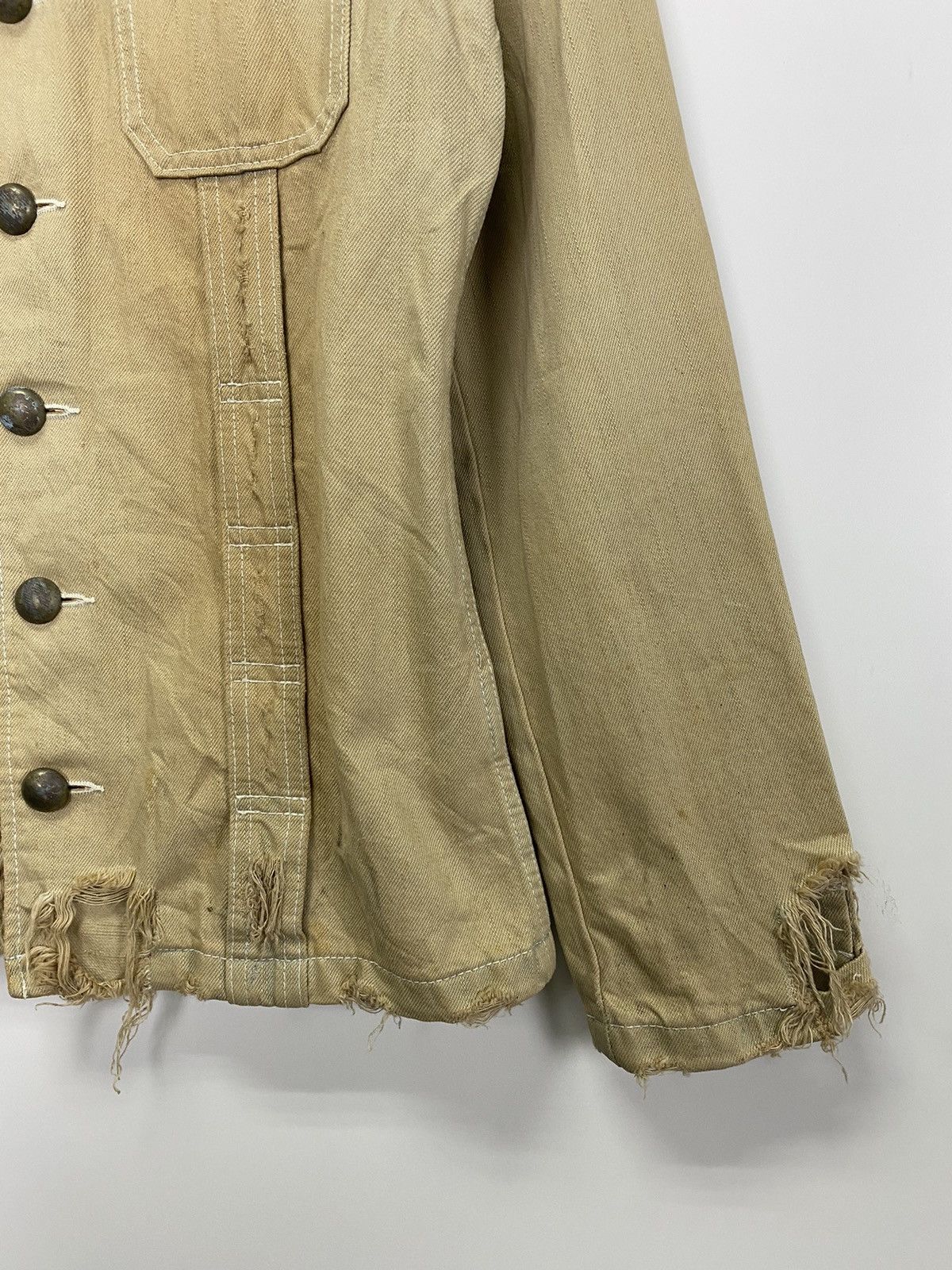PPFM × Vintage Vintage PPFM Distress denim jacket Size US M / EU 48-50 / 2 - 8 Thumbnail