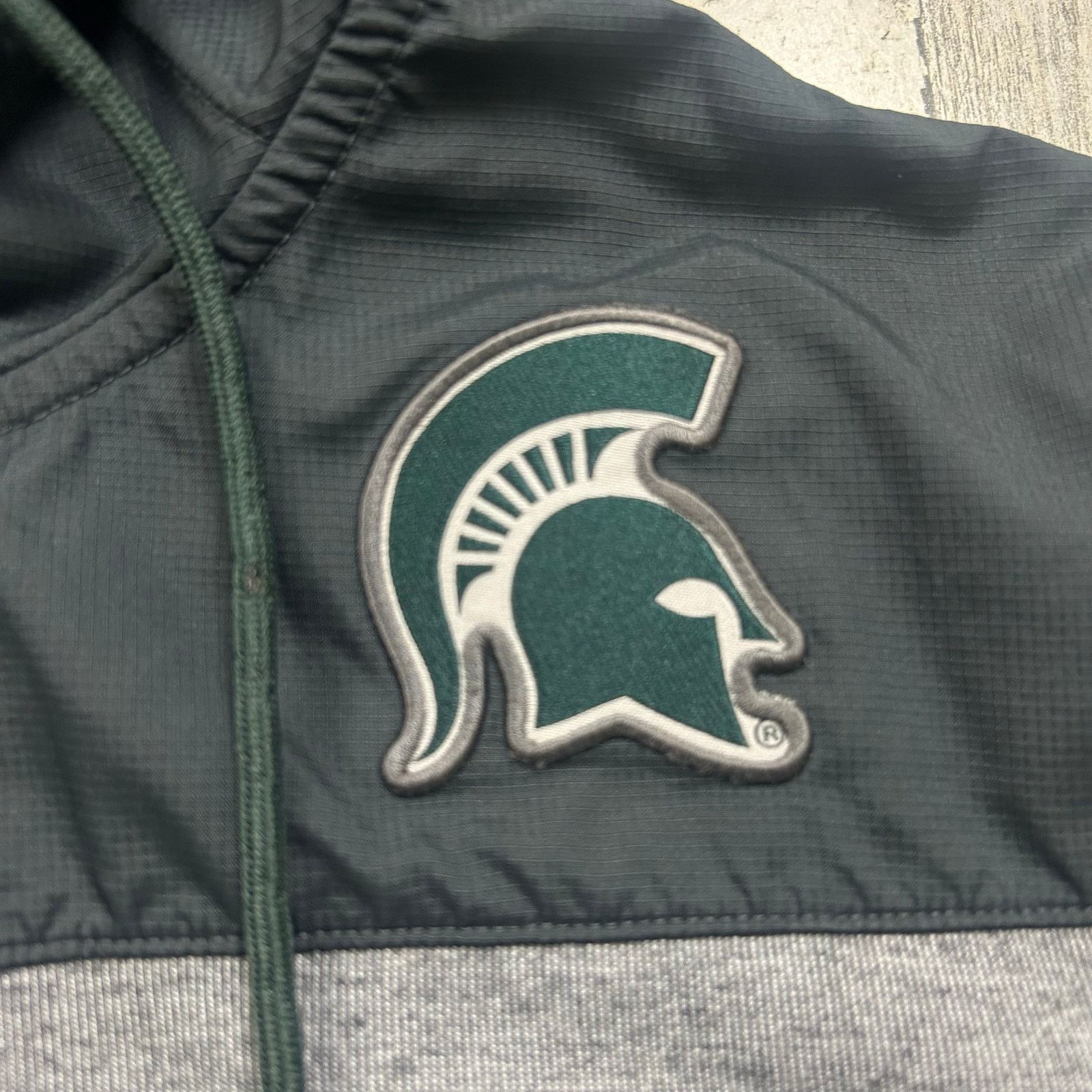 Nike Nike Michigan State Spartans Zip-Up Hoodie Size US M / EU 48-50 / 2 - 8 Thumbnail