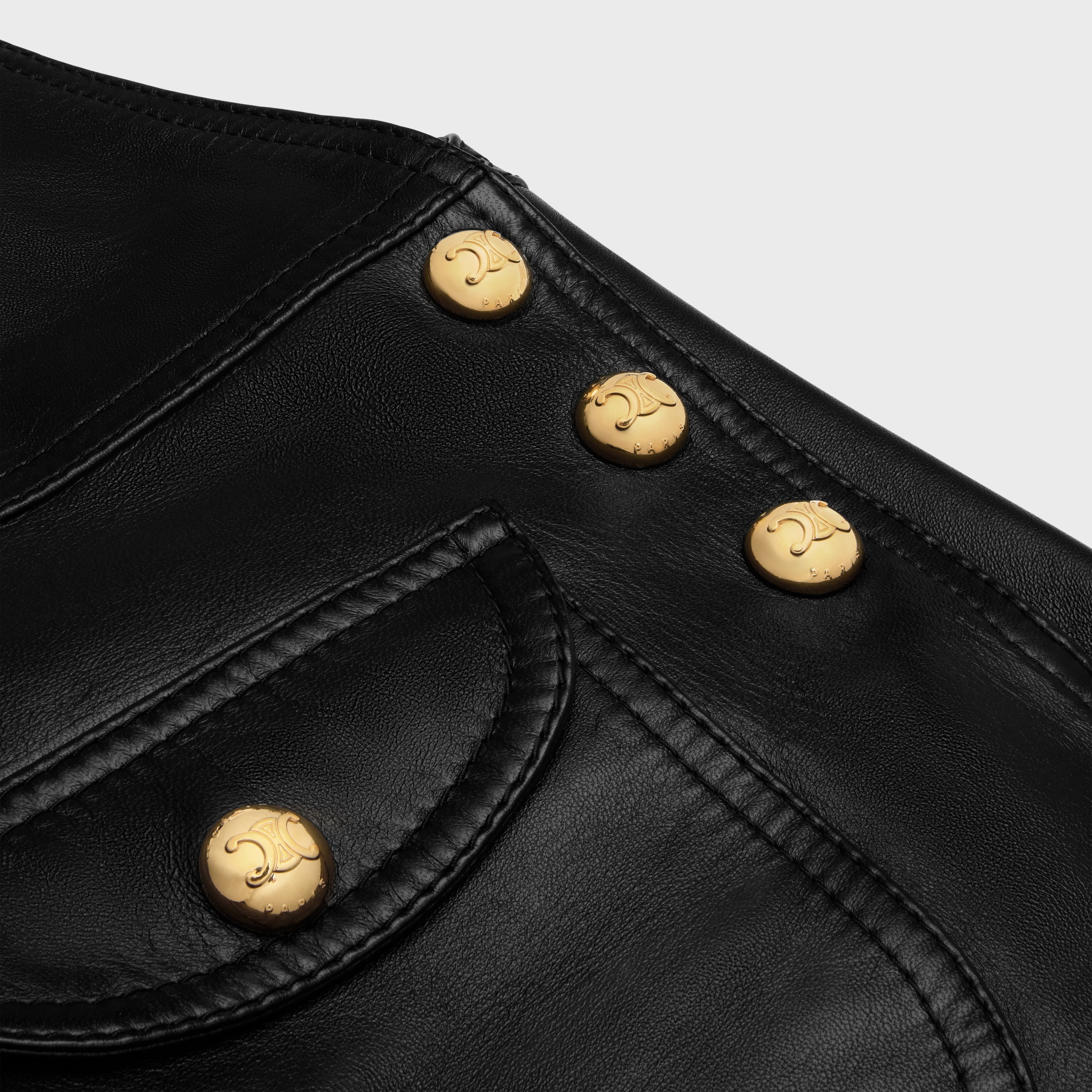 Celine o1w1db10925 2G501583C Playsuit in Black Size 30" / US 8 / IT 44 - 4 Thumbnail