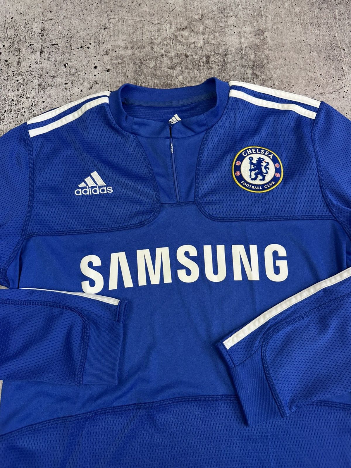 Adidas 2009/10 Adidas Chelsea Vintage Long Sleeve Soccer Jersey Size US S / EU 44-46 / 1 - 6 Thumbnail