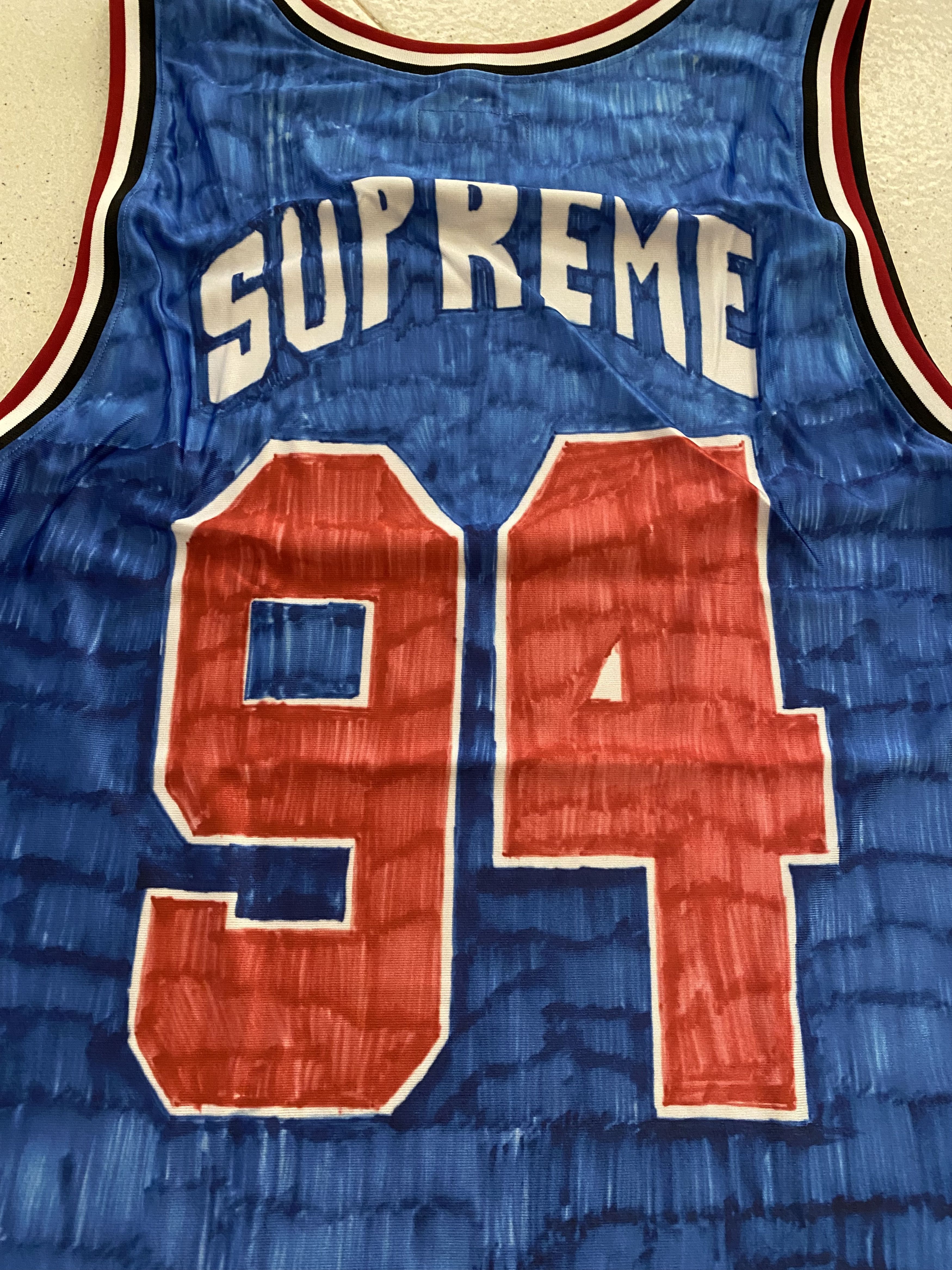 Supreme Supreme Basketball Jersey Size US XL / EU 56 / 4 - 2 Thumbnail