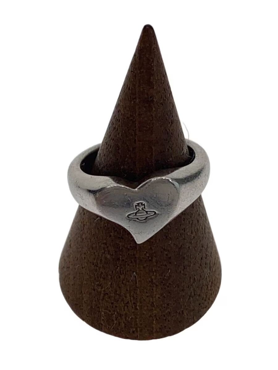 Vivienne Westwood .925 Heart Orb Ring Size ONE SIZE - 1 Thumbnail