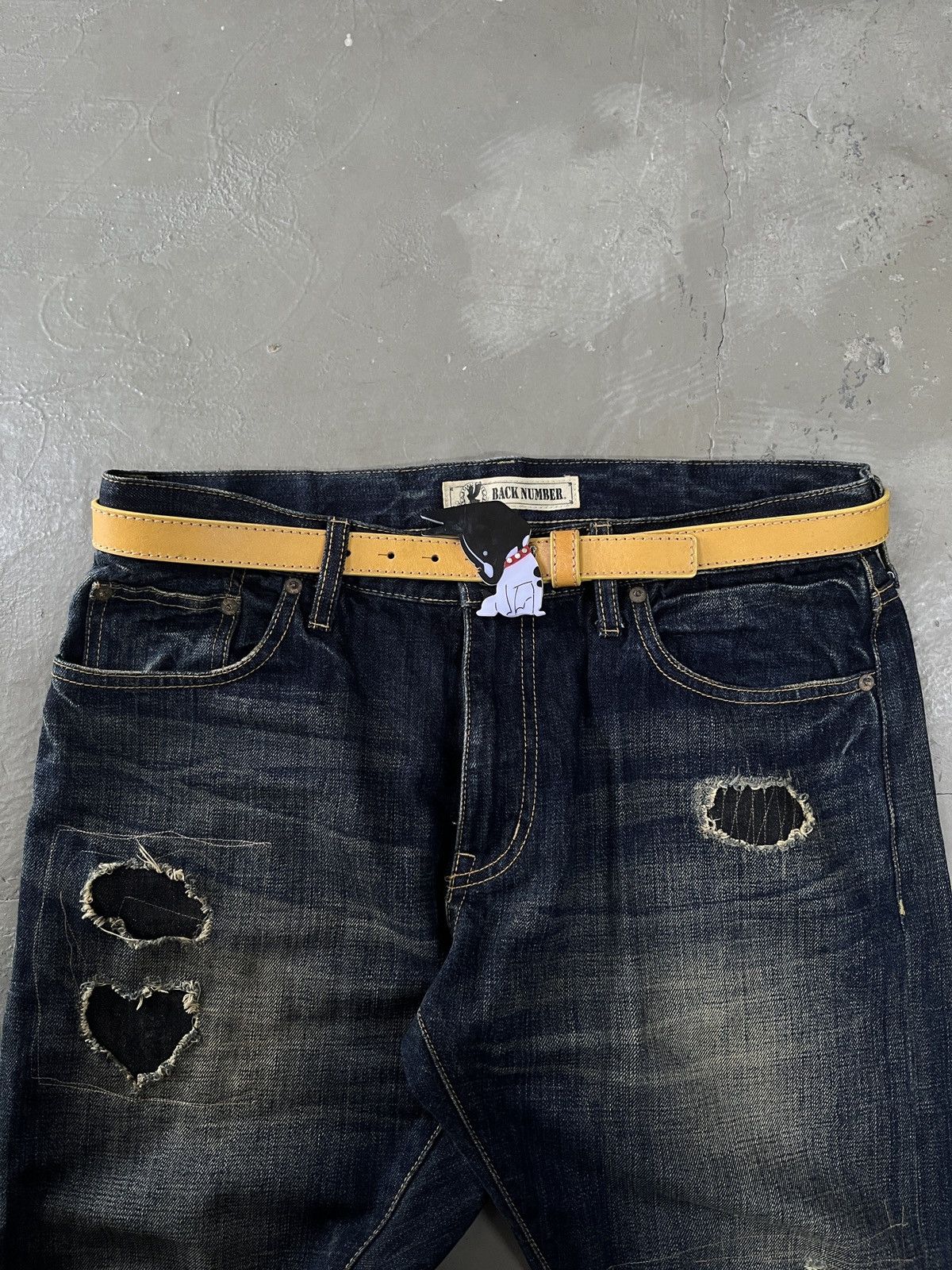 Dsquared2 Rare Archive Dsquared2 Leather Belt Dog Buckle AvantGarde Size ONE SIZE - 1 Thumbnail