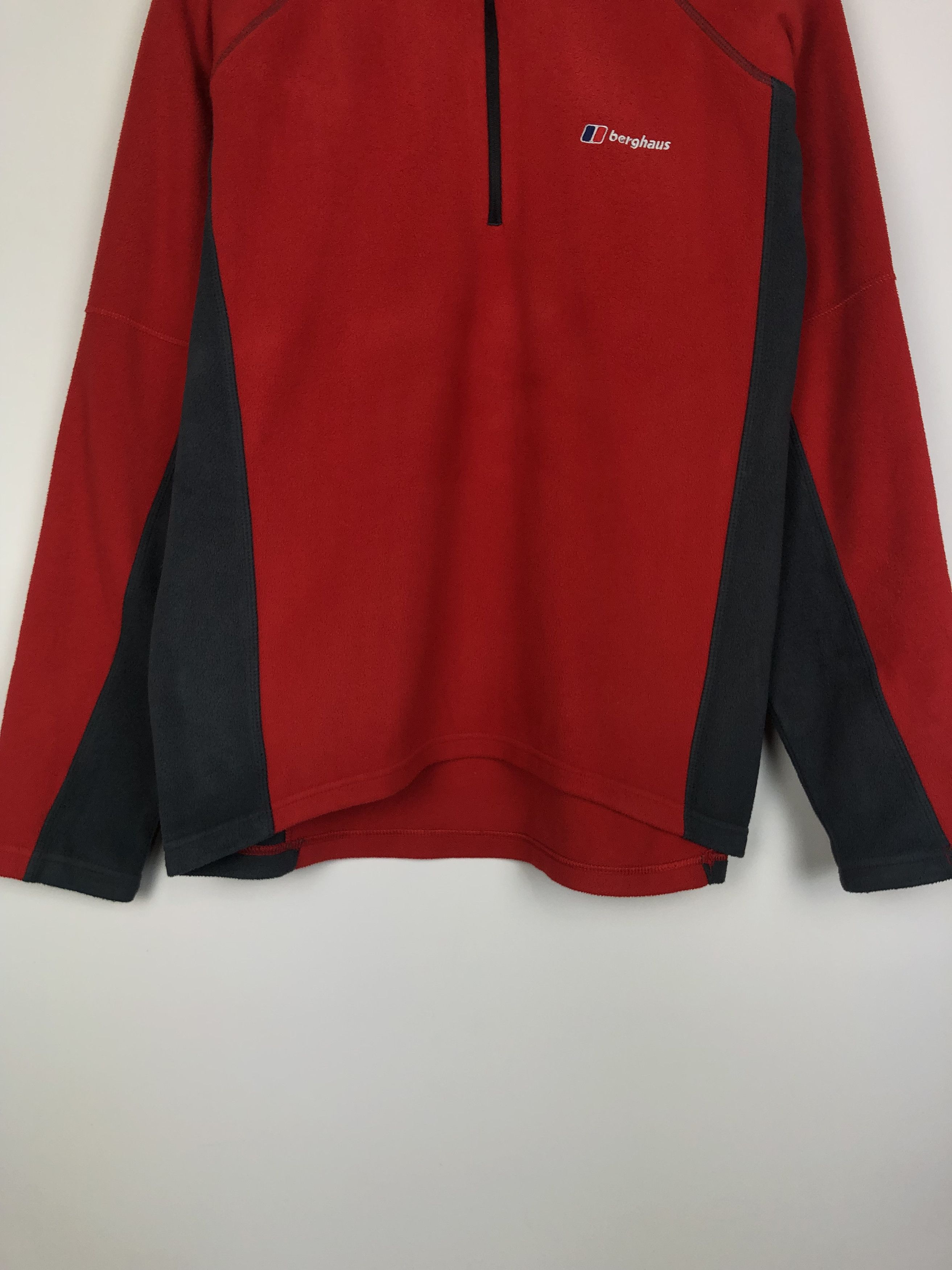 Berghaus Berghaus Fleece Pullover 1/4 Zip Red size M Size US M / EU 48-50 / 2 - 3 Thumbnail