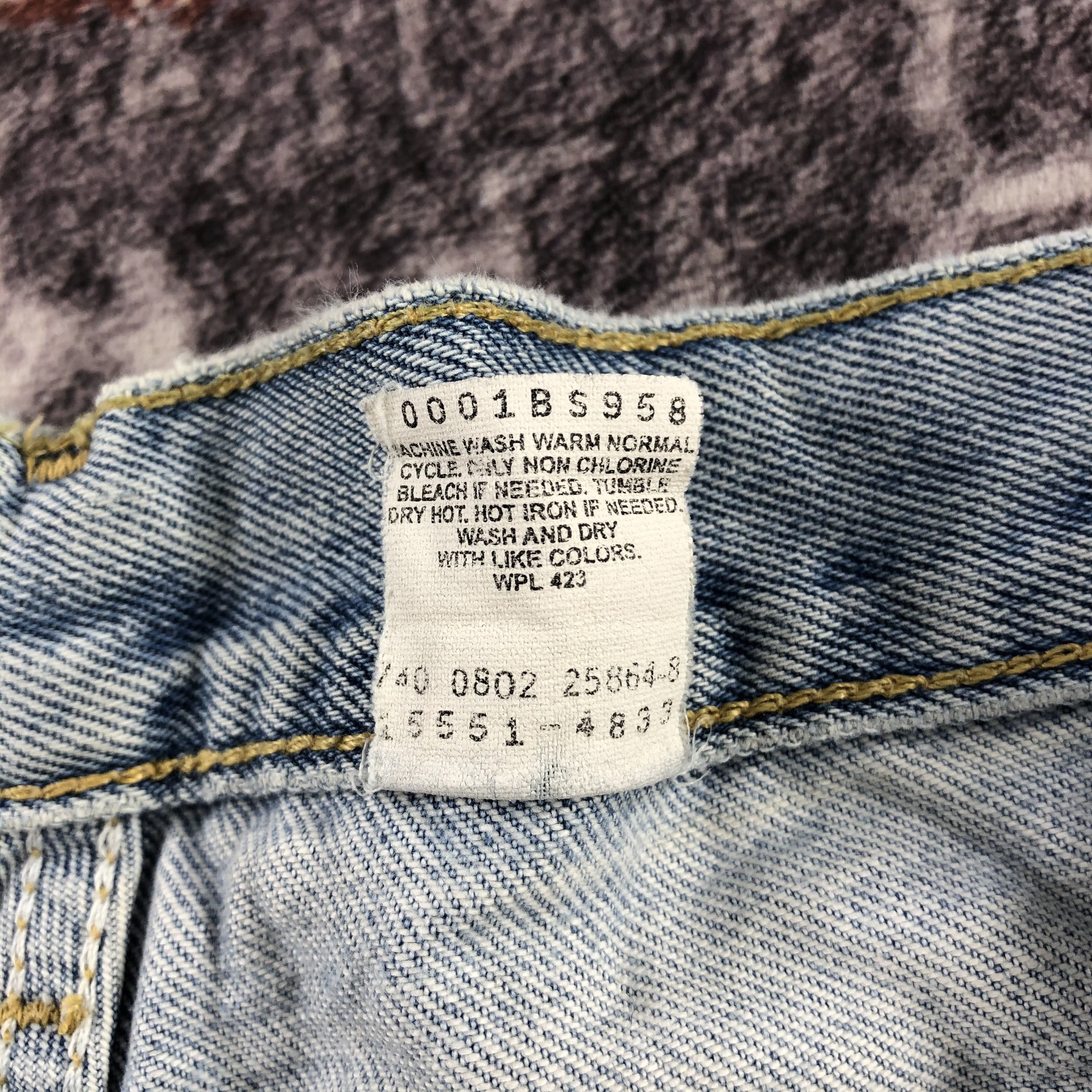Levi's × Vintage Vintage 90s Light Wash Levis 550 Jeans-JM3003 Size US 28 / EU 44 - 13 Thumbnail