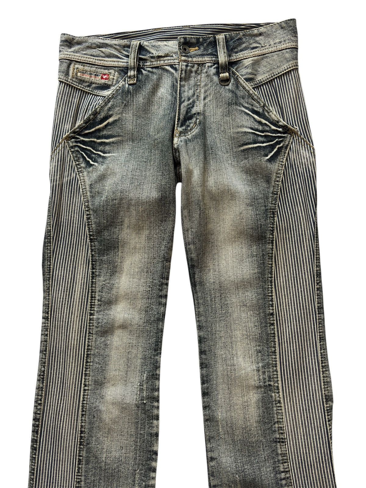 Nicole Club NICOLE CLUB FOR MEN PATCHWORK JEANS Size US 32 / EU 48 - 3 Thumbnail