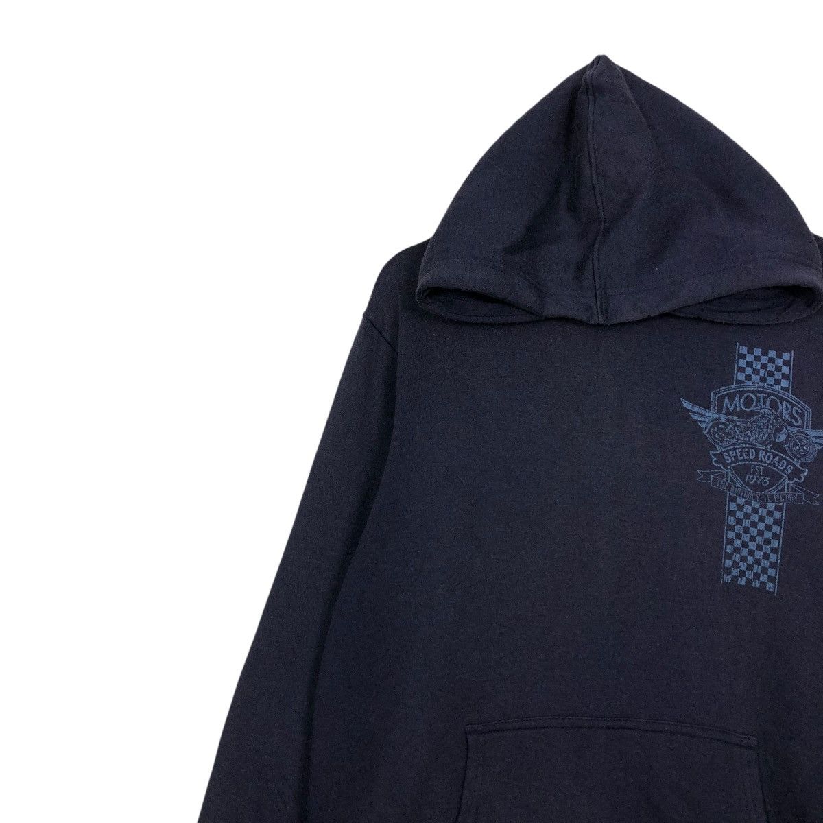 Japanese Brand 🔥VINTAGE HOODIE PULL OVER GARAGE MOTOR SPEED ROAD BIG LOGO Size US L / EU 52-54 / 3 - 9 Thumbnail