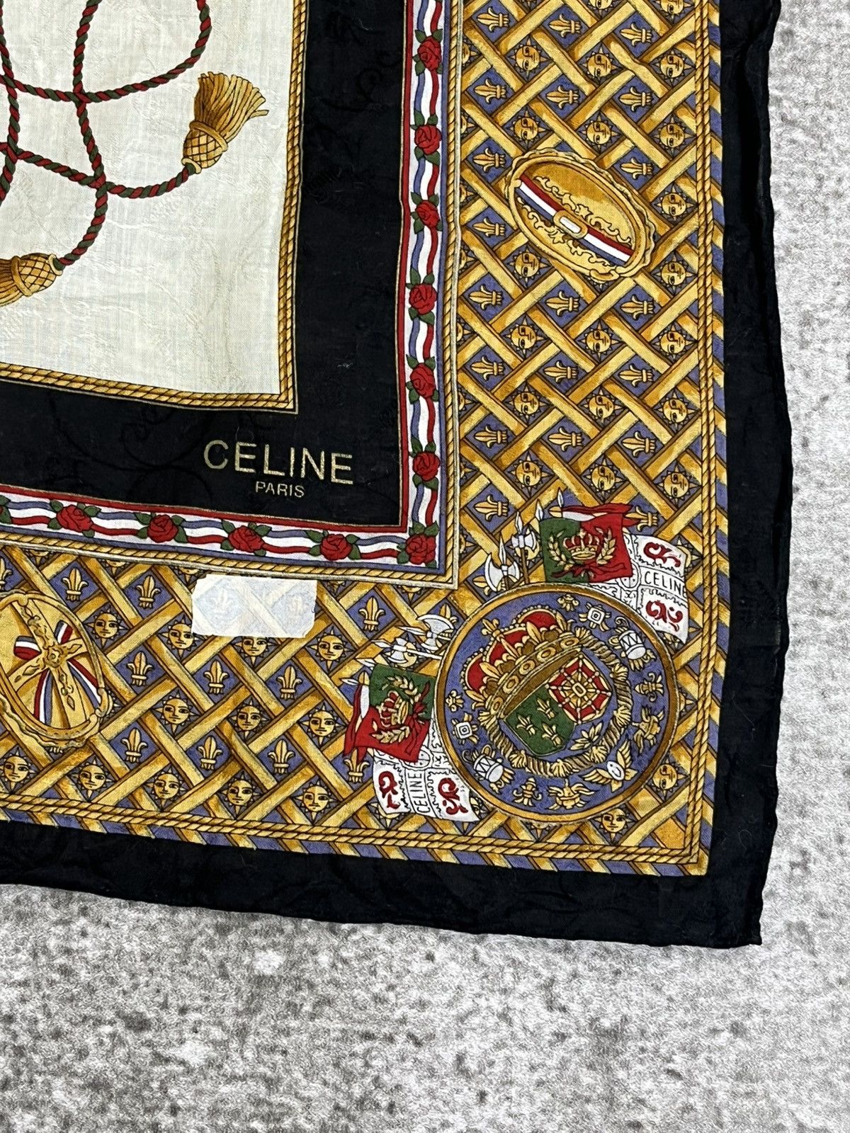 Celine Vintage Celine Handkerchief / Bandana / Neckerchief Size ONE SIZE - 2 Thumbnail