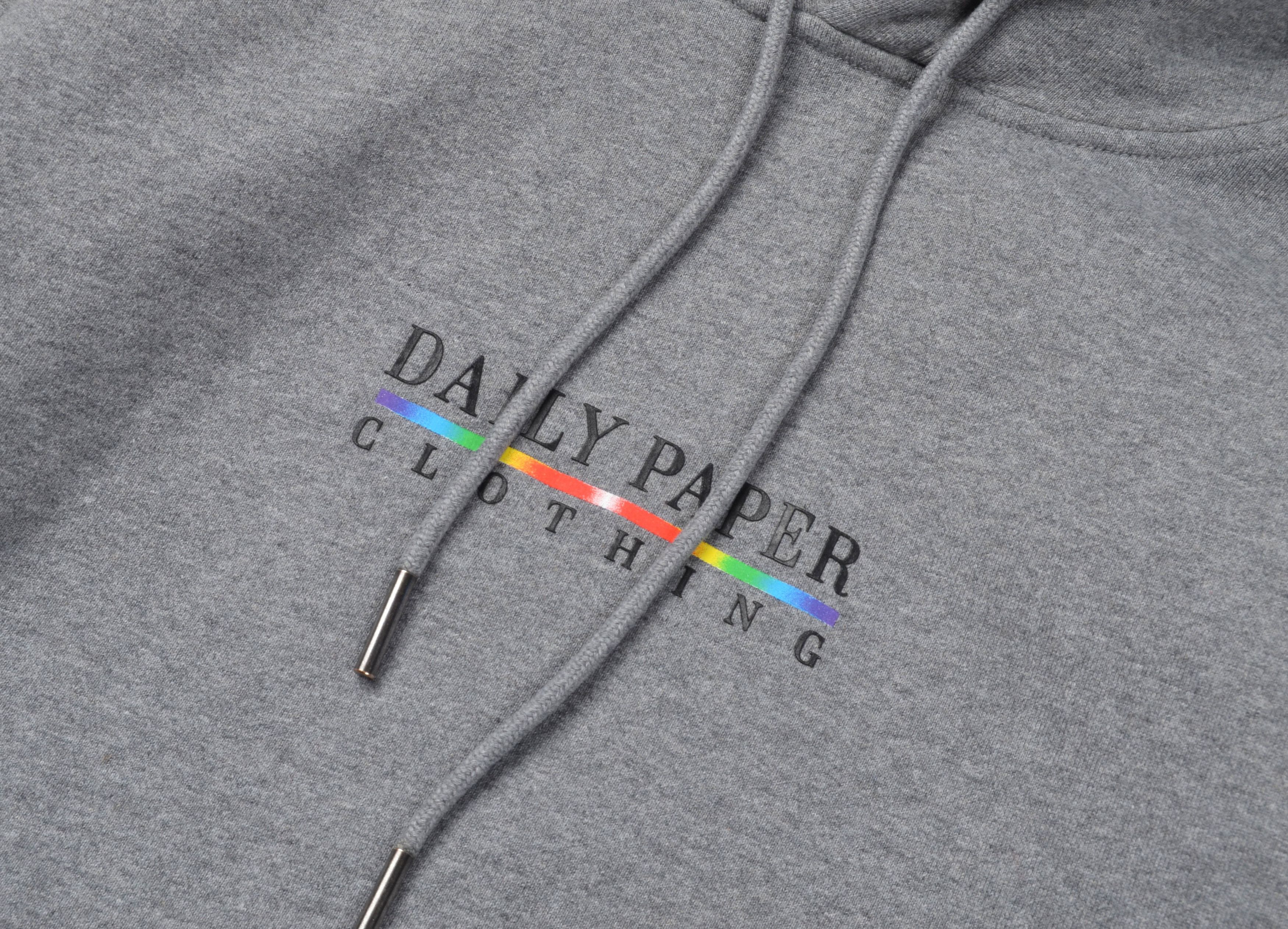 Daily Paper × Designer Daily Paper Clothing Logo Gray Long Sleeve Hoodie Size US M / EU 48-50 / 2 - 3 Thumbnail
