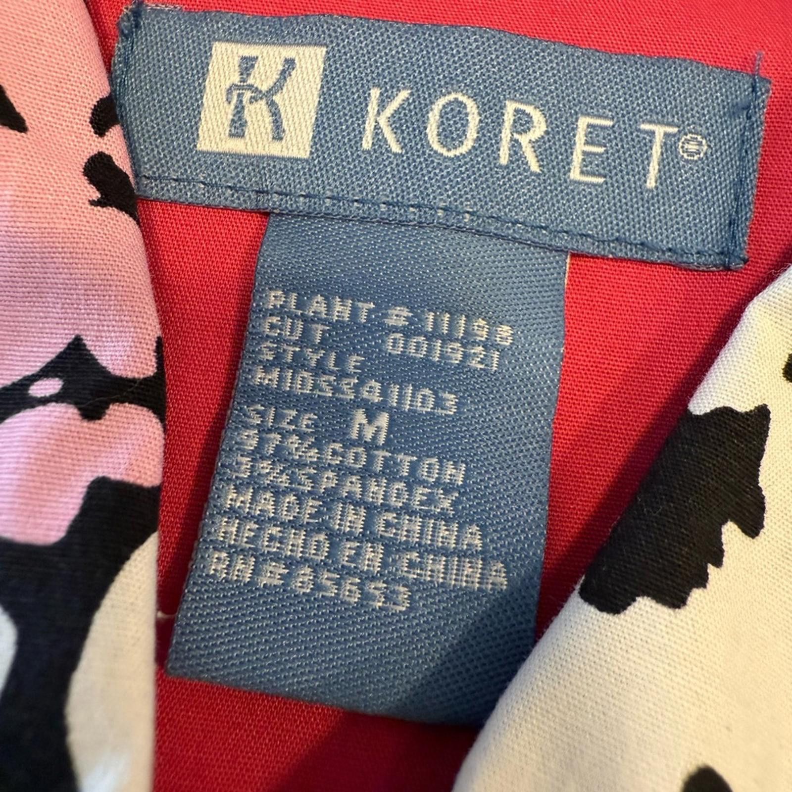 Other Koret floral lightweight jacket black orange pink white SZ M Size M / US 6-8 / IT 42-44 - 5 Thumbnail