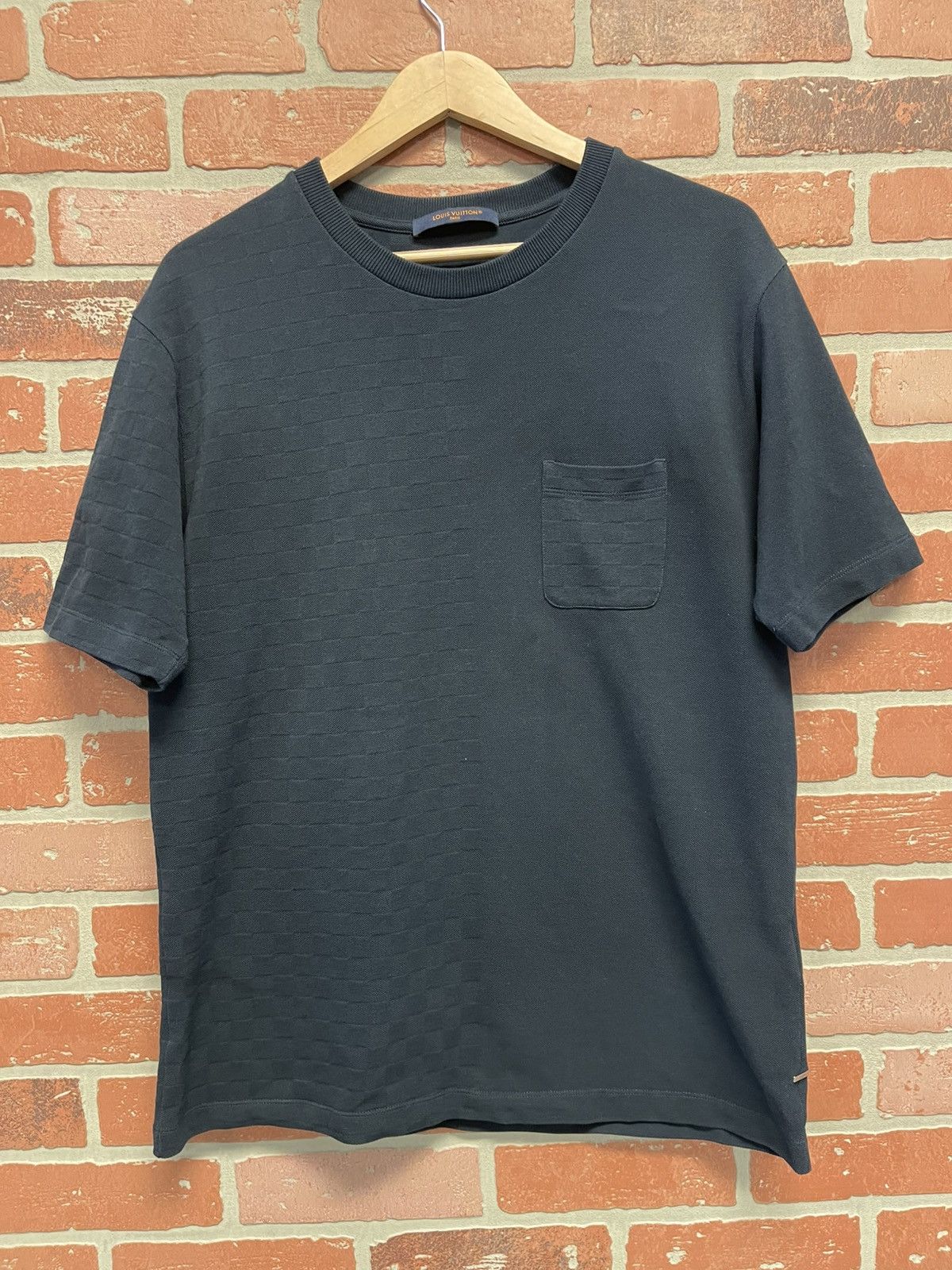 Size XL - Louis Vuitton Half Damier Pocket T-Shirt 1A7XE3