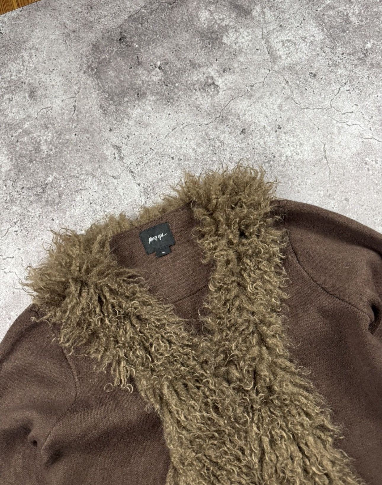 Japanese Brand VTG Avant Garde If Six Was Nine Style Fur brown Jacket Lgb Size M / US 6-8 / IT 42-44 - 3 Thumbnail