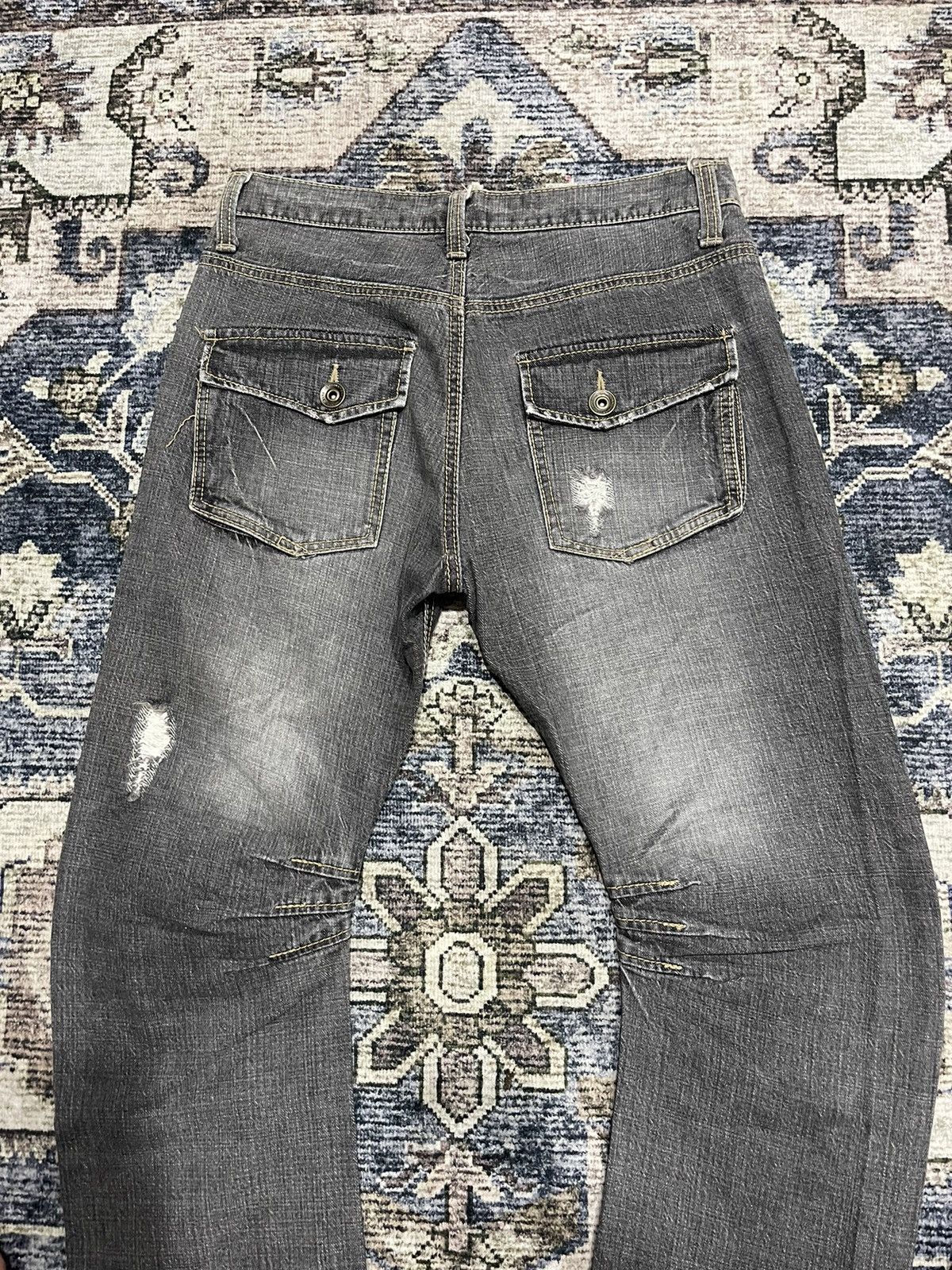 If Six Was Nine × PPFM × Vintage Vintage PPFM Curve Denim Pants Size US 32 / EU 48 - 6 Thumbnail