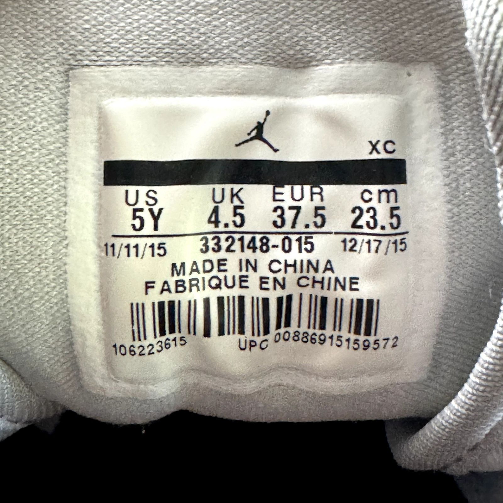 Jordan Brand × Nike Size 5 - Air Jordan 1 Retro High GS Pure Platinum Black Pink Size US 5 / EU 37 - 7 Thumbnail
