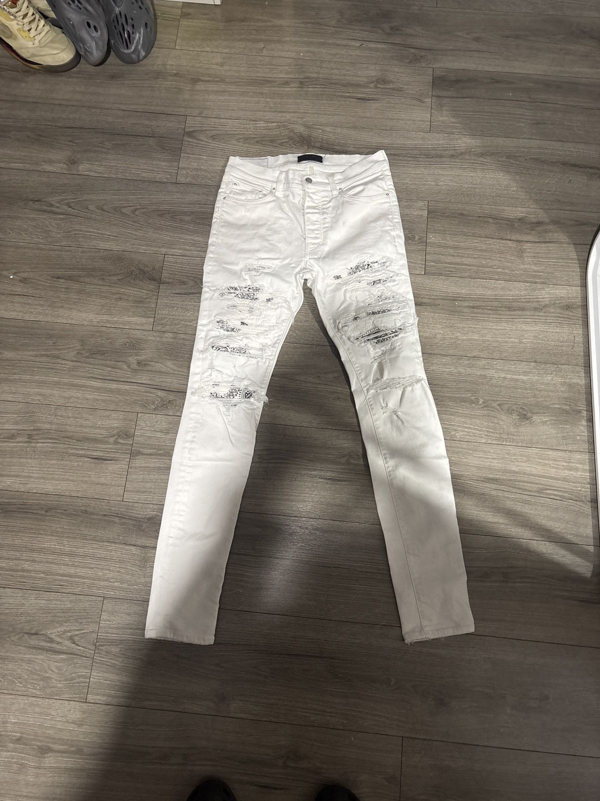 Amiri AMIRI bandana thrasher skinny jeans Size US 32 / EU 48 - 2 Thumbnail