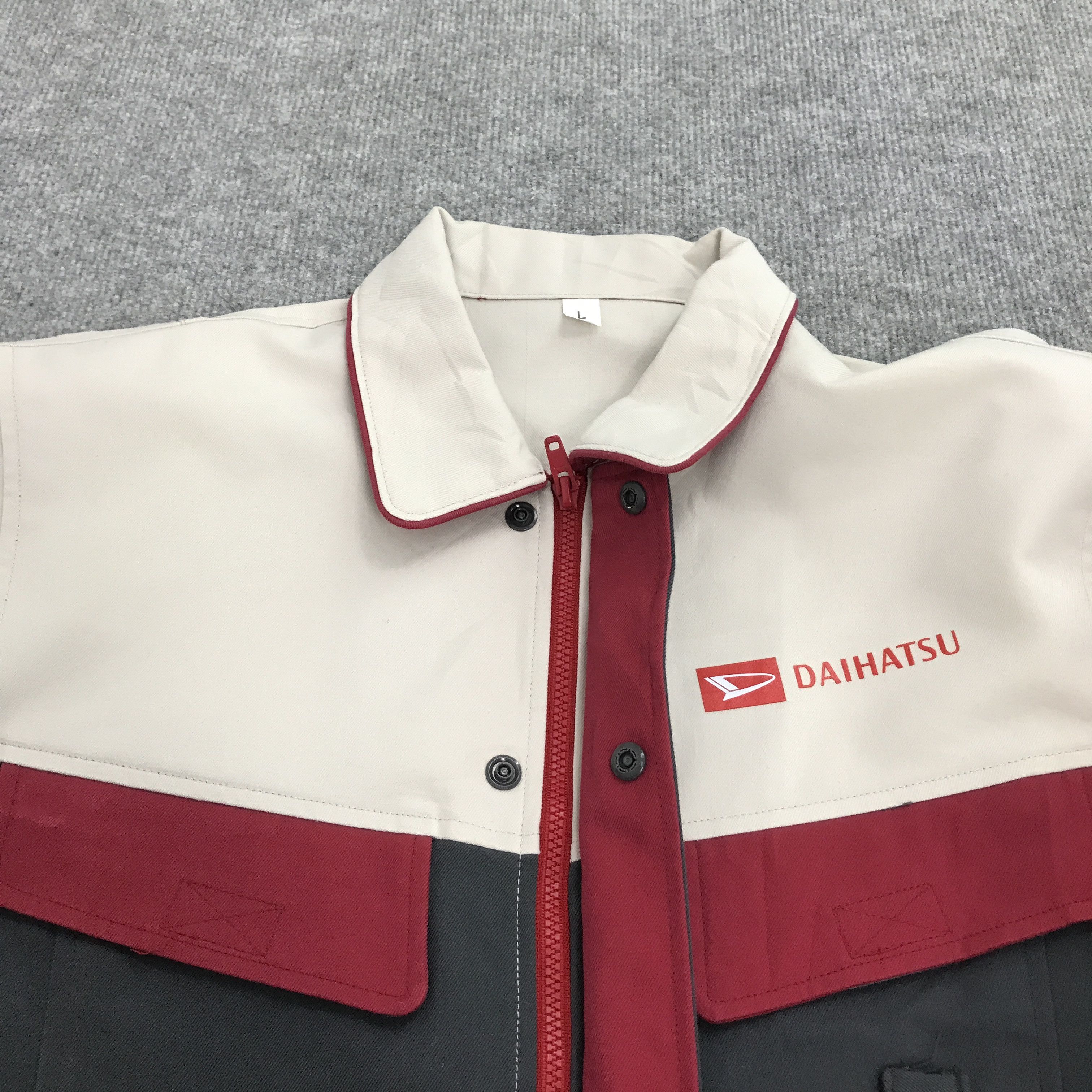 Japanese Brand Vintage daihatsu work uniform up zipper jacket Size US L / EU 52-54 / 3 - 11 Thumbnail