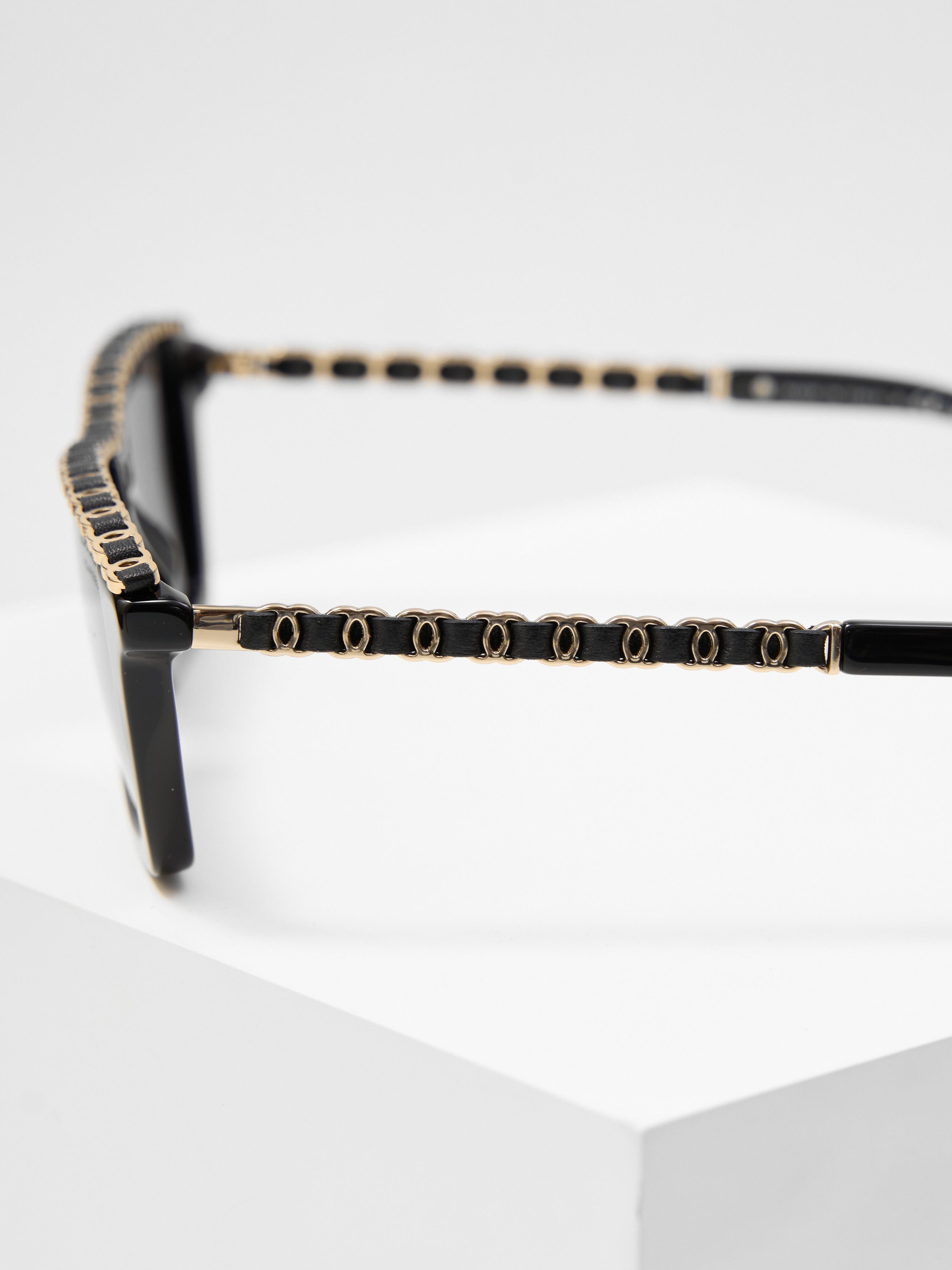 Chanel Chanel 5548-Q Rectangle Sunglasses Size ONE SIZE - 3 Thumbnail