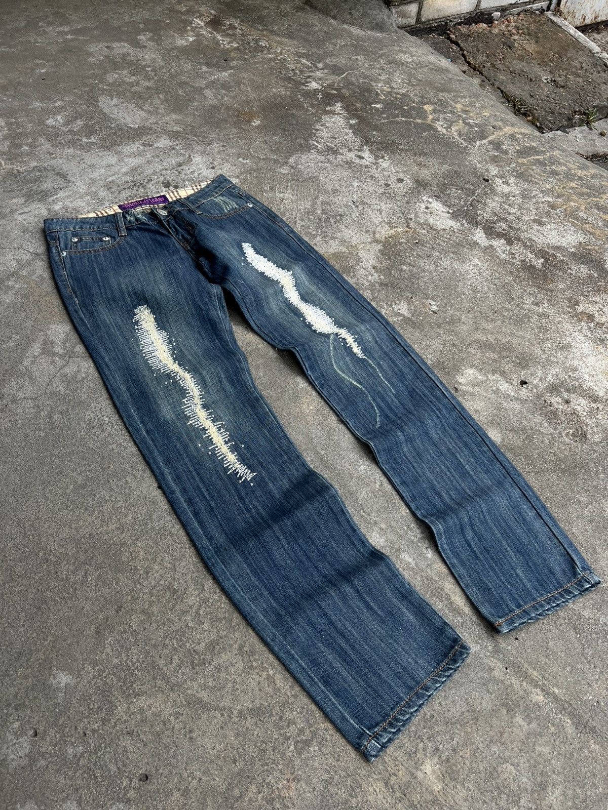 Hysteric Glamour × If Six Was Nine × Vintage RARE vintage If Six Was Nine style flared jeans Y2K Size US 30 / EU 46 - 2 Thumbnail