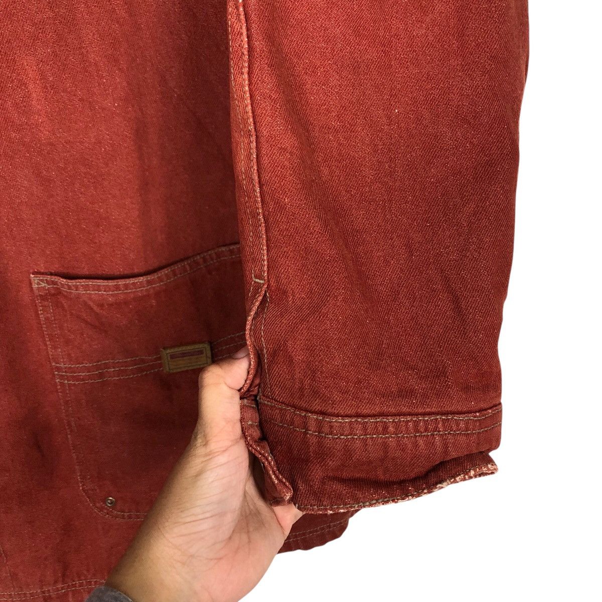 Japanese Brand 📌Vintage Chore Work Jacket Blanket River Edge Issey Miyake Size US XL / EU 56 / 4 - 16 Thumbnail