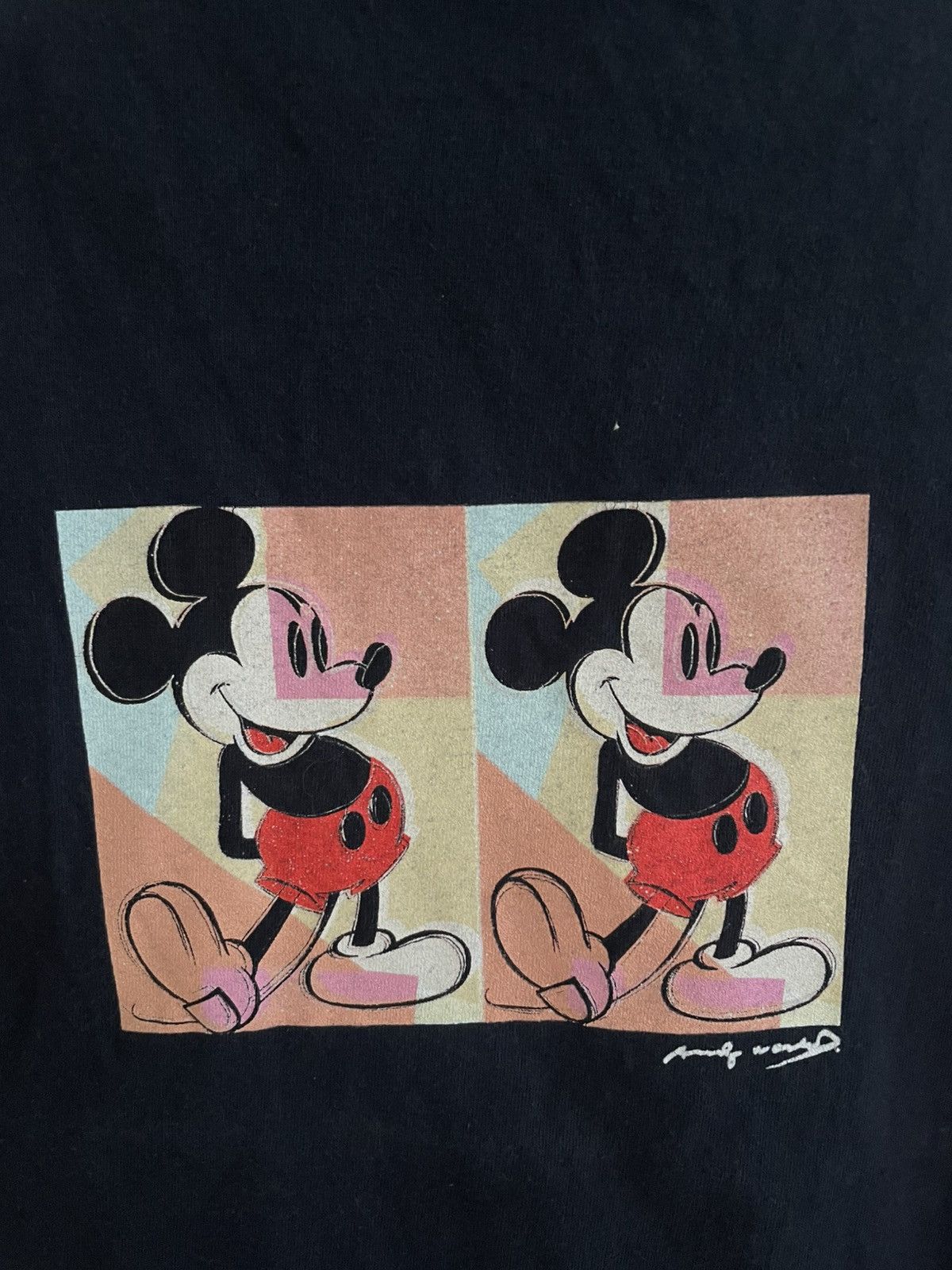 Andy Warhol Vintage 90s Andy Warhol Mickey Mouse t shirt Size US M / EU 48-50 / 2 - 4 Thumbnail