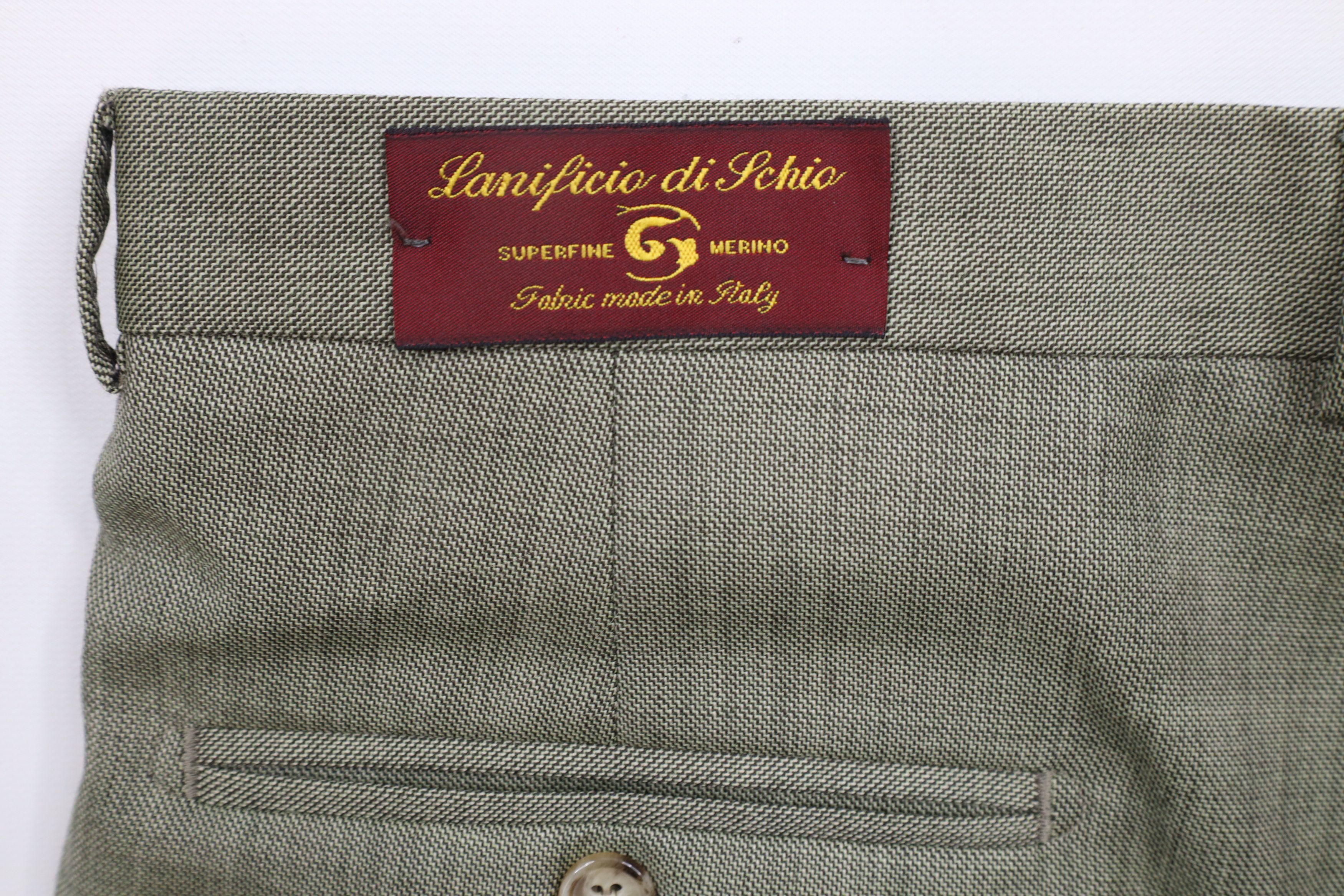 Vintage Vintage 90s Streetwear Wide Leg Chino Pants Heather Green Size US 40 / EU 56 - 12 Thumbnail