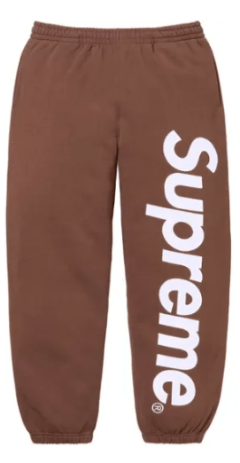 Supreme SATIN APPLIQUE SWEATPANT | Grailed 