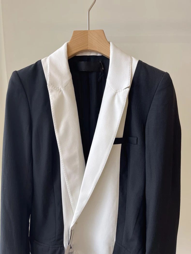 Haider Ackermann Haider AckermannContrast patchwork wrap blazer 2503-Nextarr Size XXS / US 00 / IT 34 - 3 Thumbnail