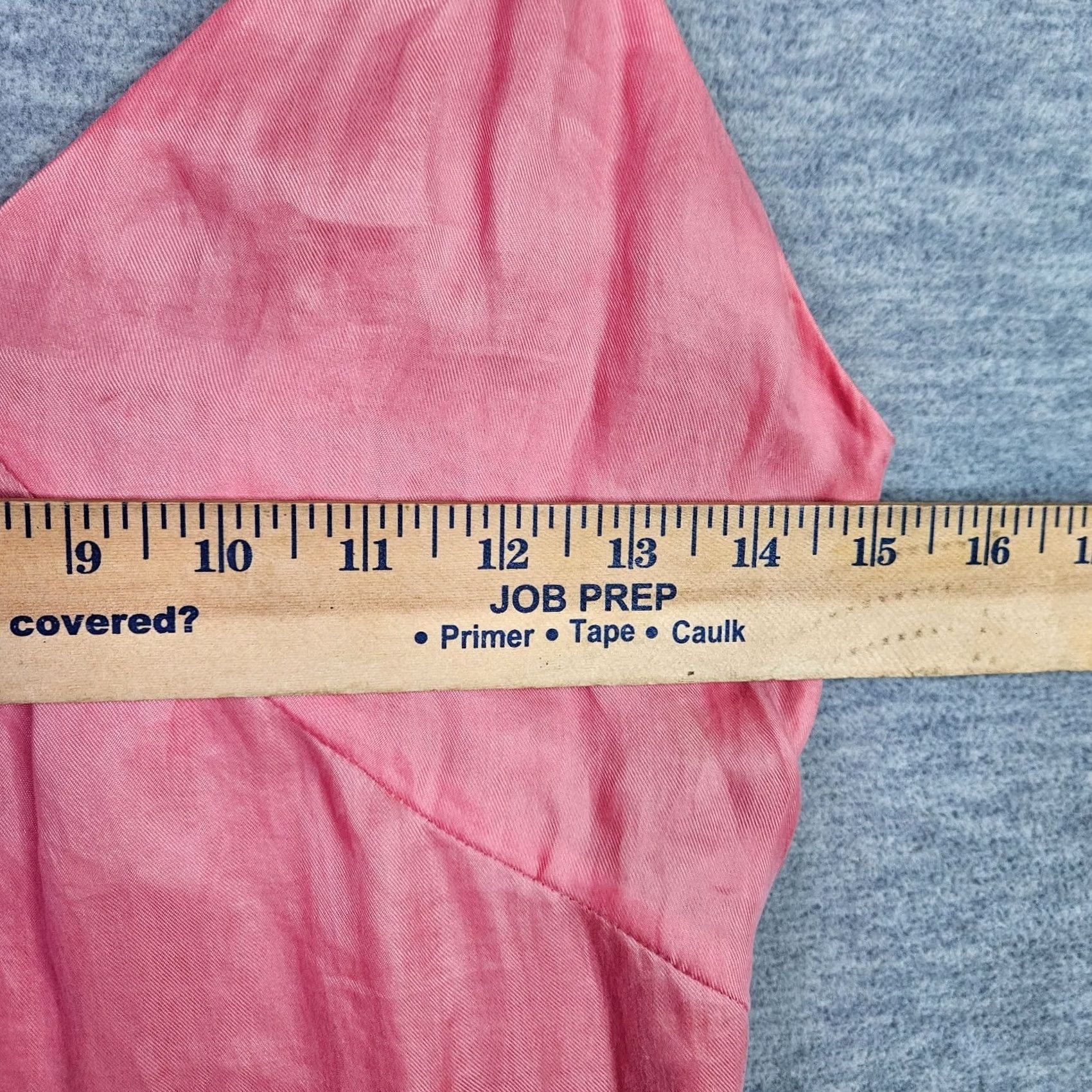 Zara Zara Women's XS Pink Satin Slip Dress Spaghetti Strap V-Neck A-Line - Casual Party/Cocktail Slim Front Slits? Size XS / US 0-2 / IT 36-38 - 7 Thumbnail