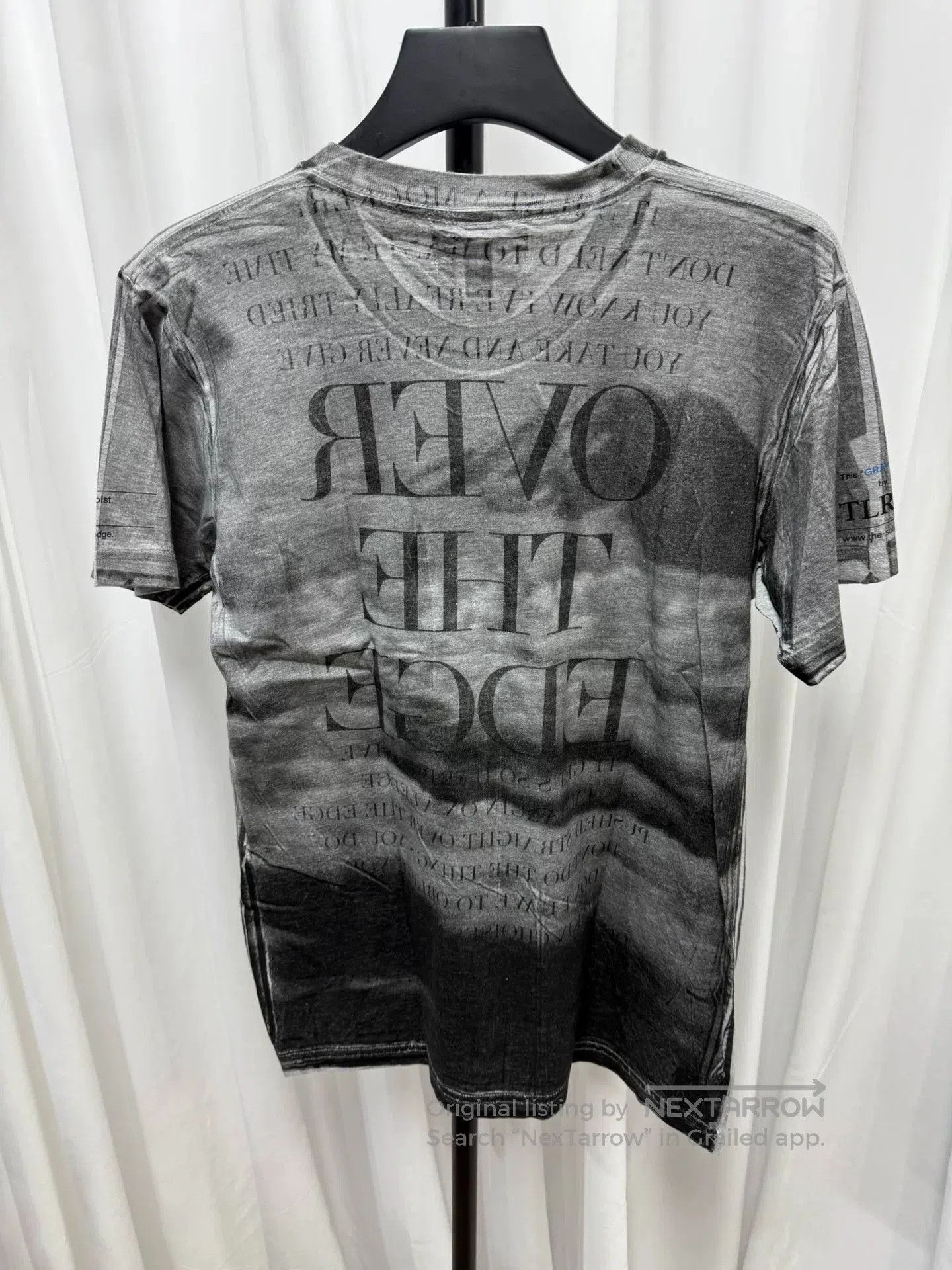 Comme des Garcons Homme Plus over the edge graphic short sleeve shirt. Size US M / EU 48-50 / 2 - 7 Thumbnail