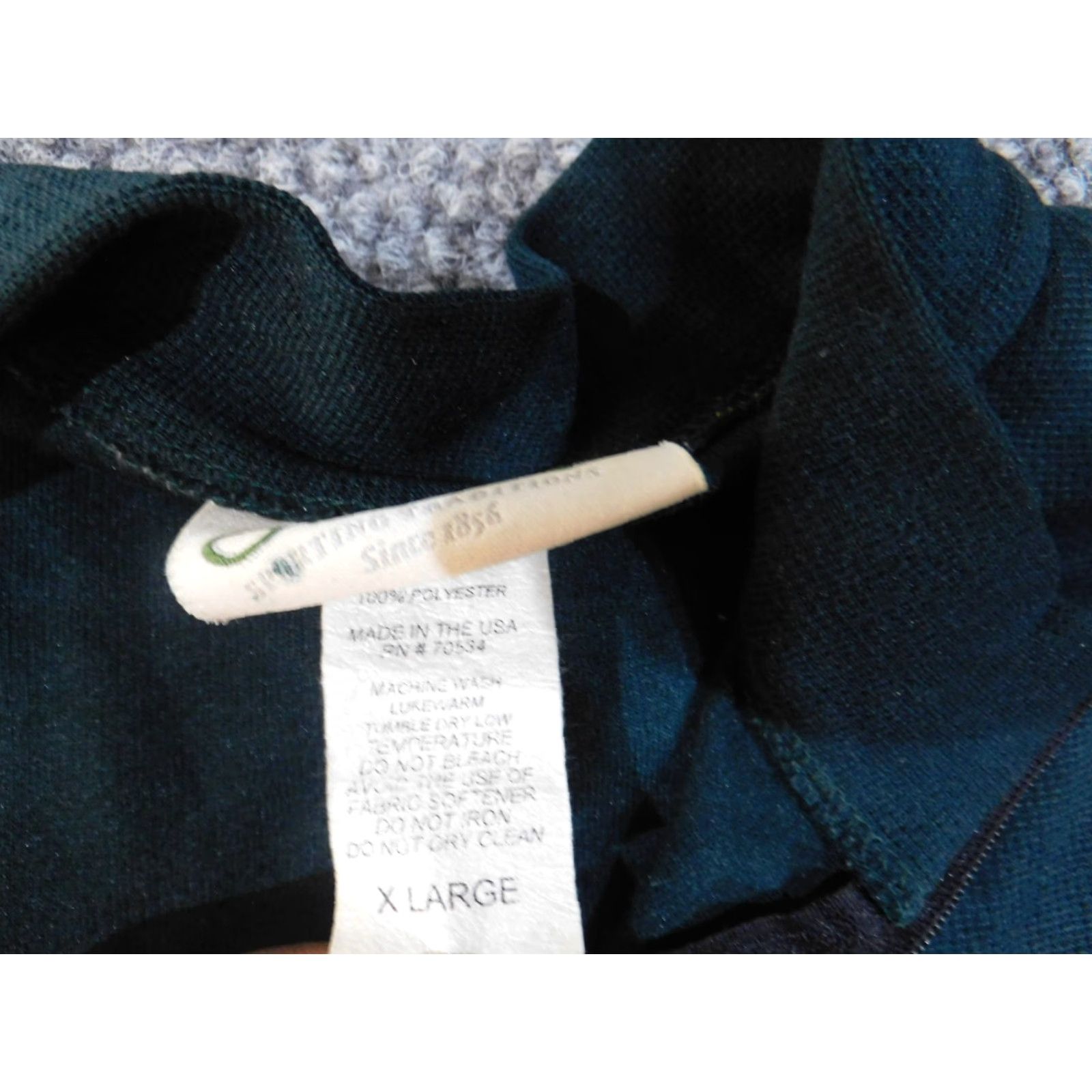 Orvis Orvis Sweatshirt Mens XL Green 1/4 Zip Pullover Vintage Made in USA Outdoor Size US XL / EU 56 / 4 - 5 Thumbnail