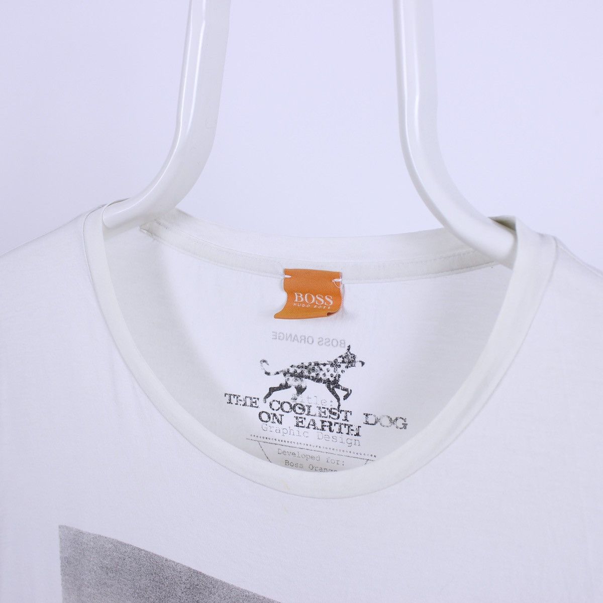 Hugo Hugo Boss Orange Label Short Sleeve T-Shirt Dog Size US XL / EU 56 / 4 - 3 Thumbnail