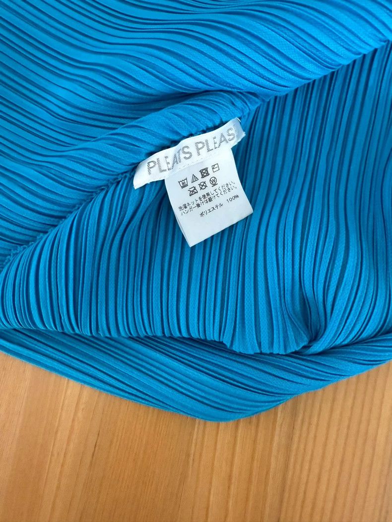Issey Miyake Issey Miyake size:3 Blue striped vest Size S / US 4 / IT 40 - 2 Thumbnail