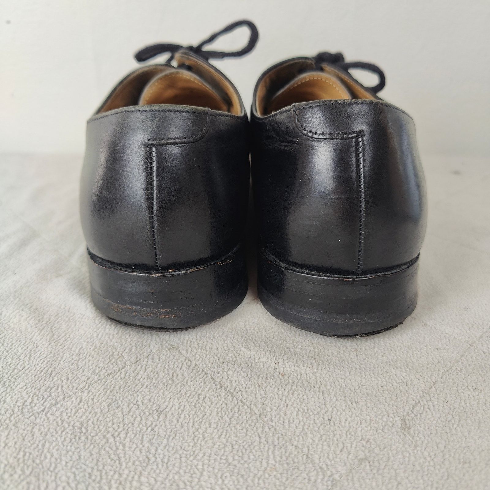 Loake Loake Fontwell U-Tip Oxford Shoes Mens UK 8 US 9 Black Size US 9 / EU 42 - 6 Thumbnail