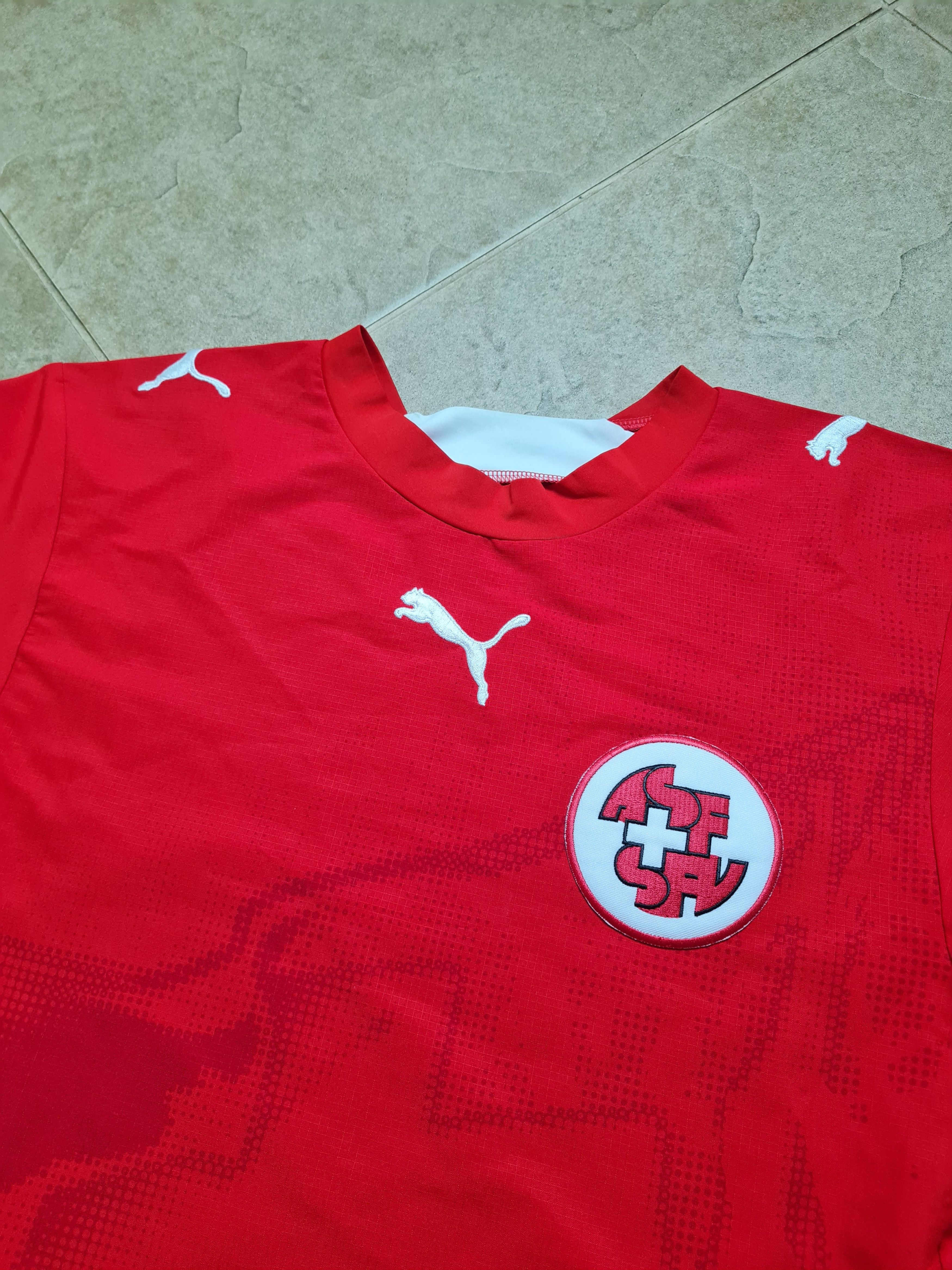 Puma Vintage Jersey Switzerland Puma 2006/2008 Football Shirt Size US XS / EU 42 / 0 - 17 Thumbnail