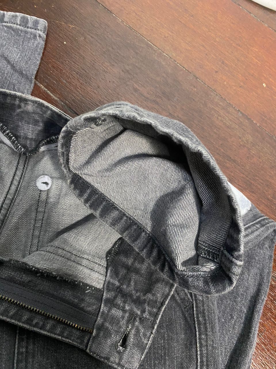 GU Unisex🔥 GU denim bakers pants size 27 Size 27" / US 4 / IT 40 - 12 Thumbnail