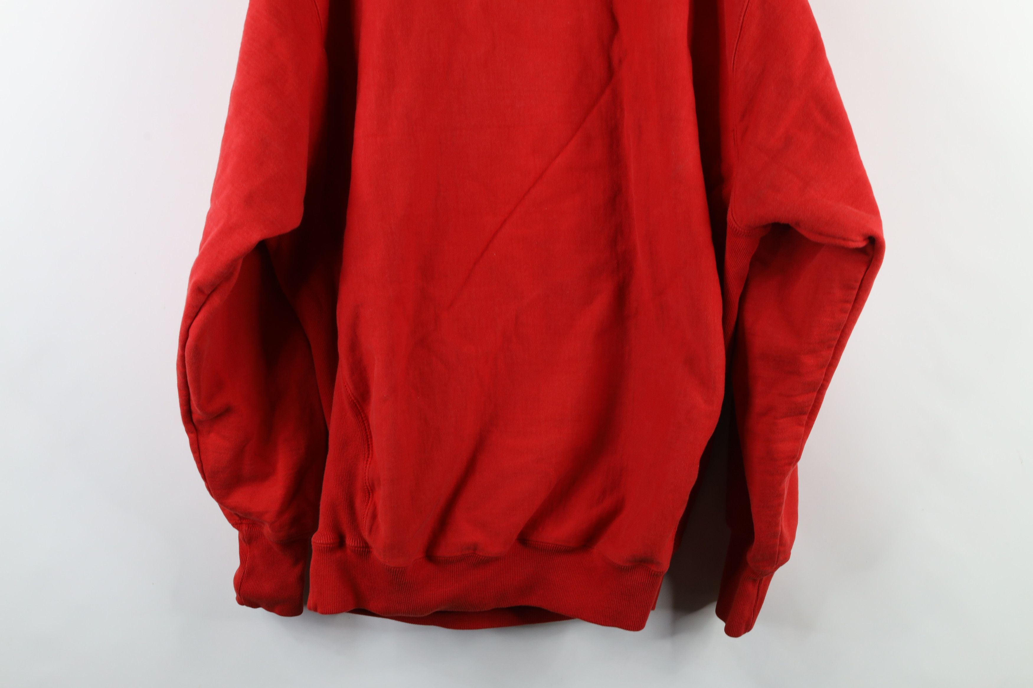 Vintage Vintage 90s Y2K Heavyweight Canada Hockey Sweatshirt Red Size US XXL / EU 58 / 5 - 15 Thumbnail