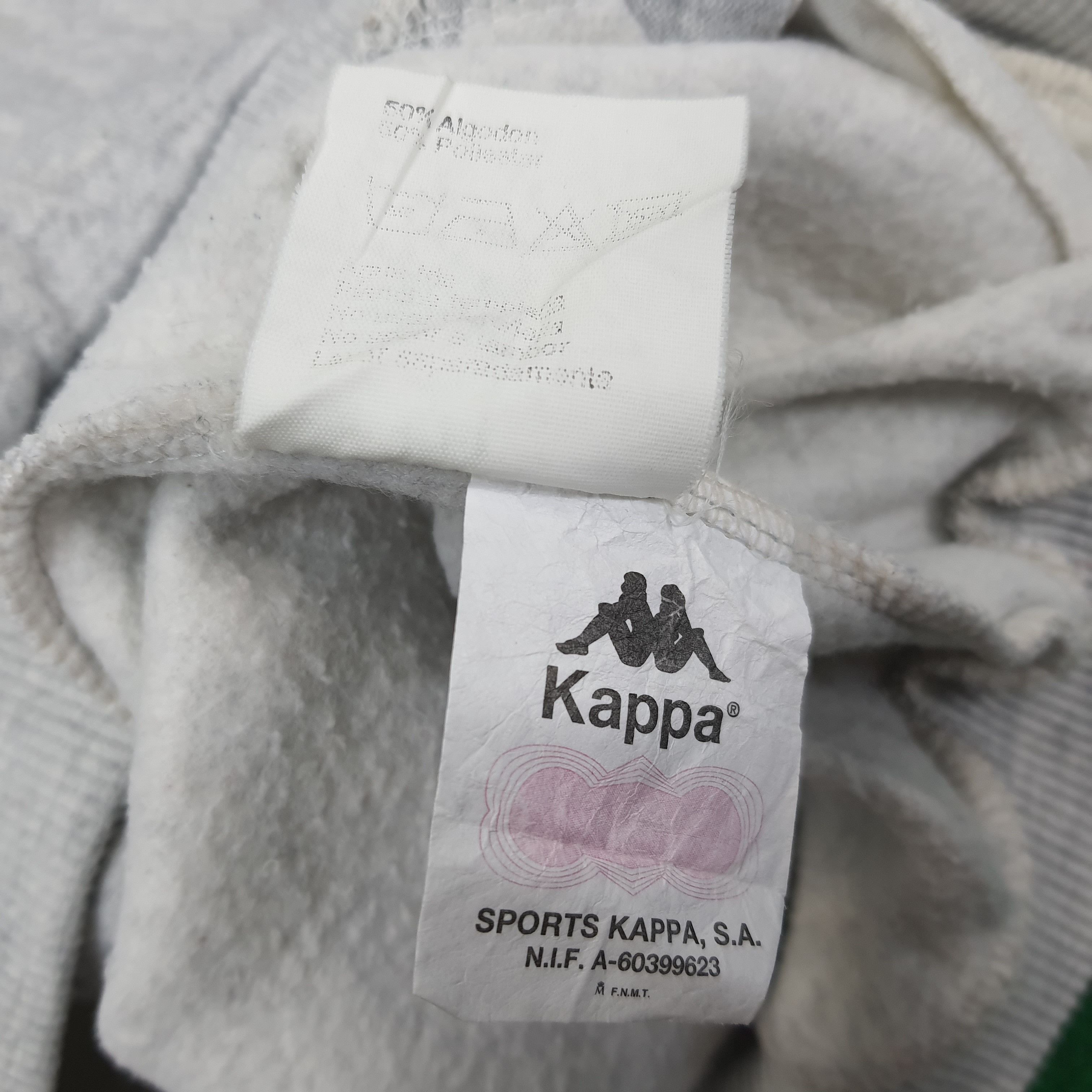 Kappa Vintage Kappa Italian Sportwear Zipper Sweatshirt C268N12 Size US XL / EU 56 / 4 - 9 Thumbnail