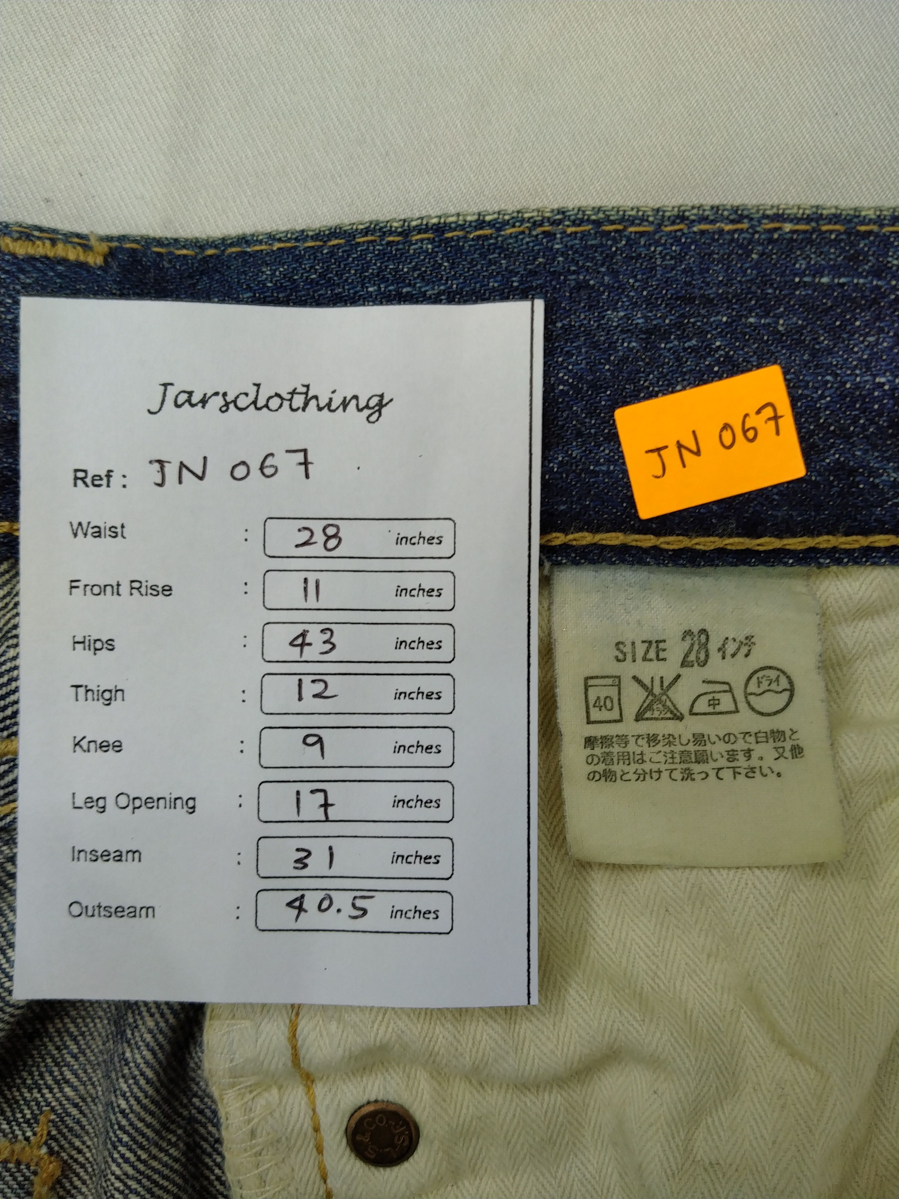 Levi's Blue Vintage Levi's 510 Distressed Denim 28x31 -JN067 Size US 28 / EU 44 - 10 Thumbnail