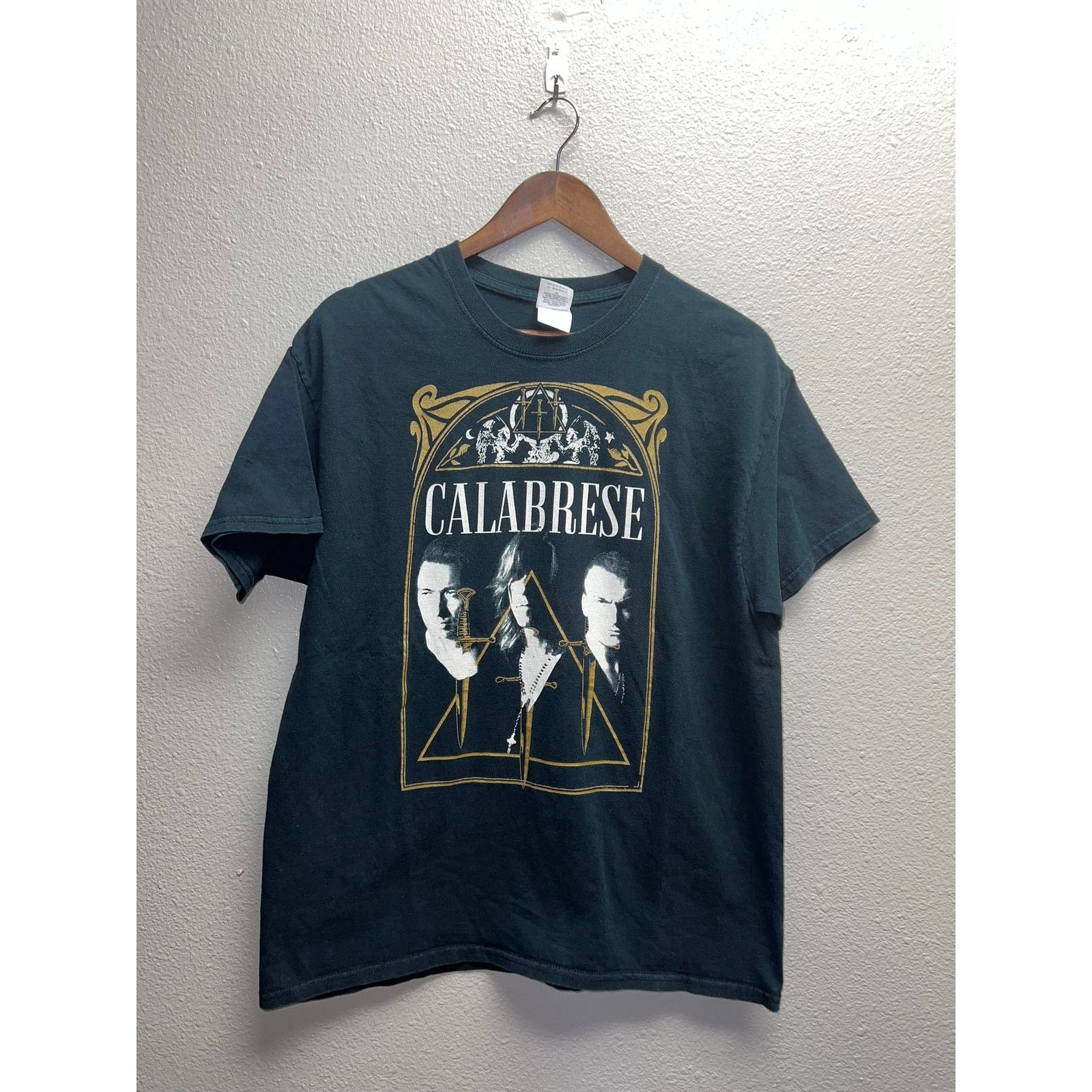 Gildan Vintage Calabrese Shirt Lust For Sacrilege Band Tour Tee L Size US L / EU 52-54 / 3 - 1 Thumbnail