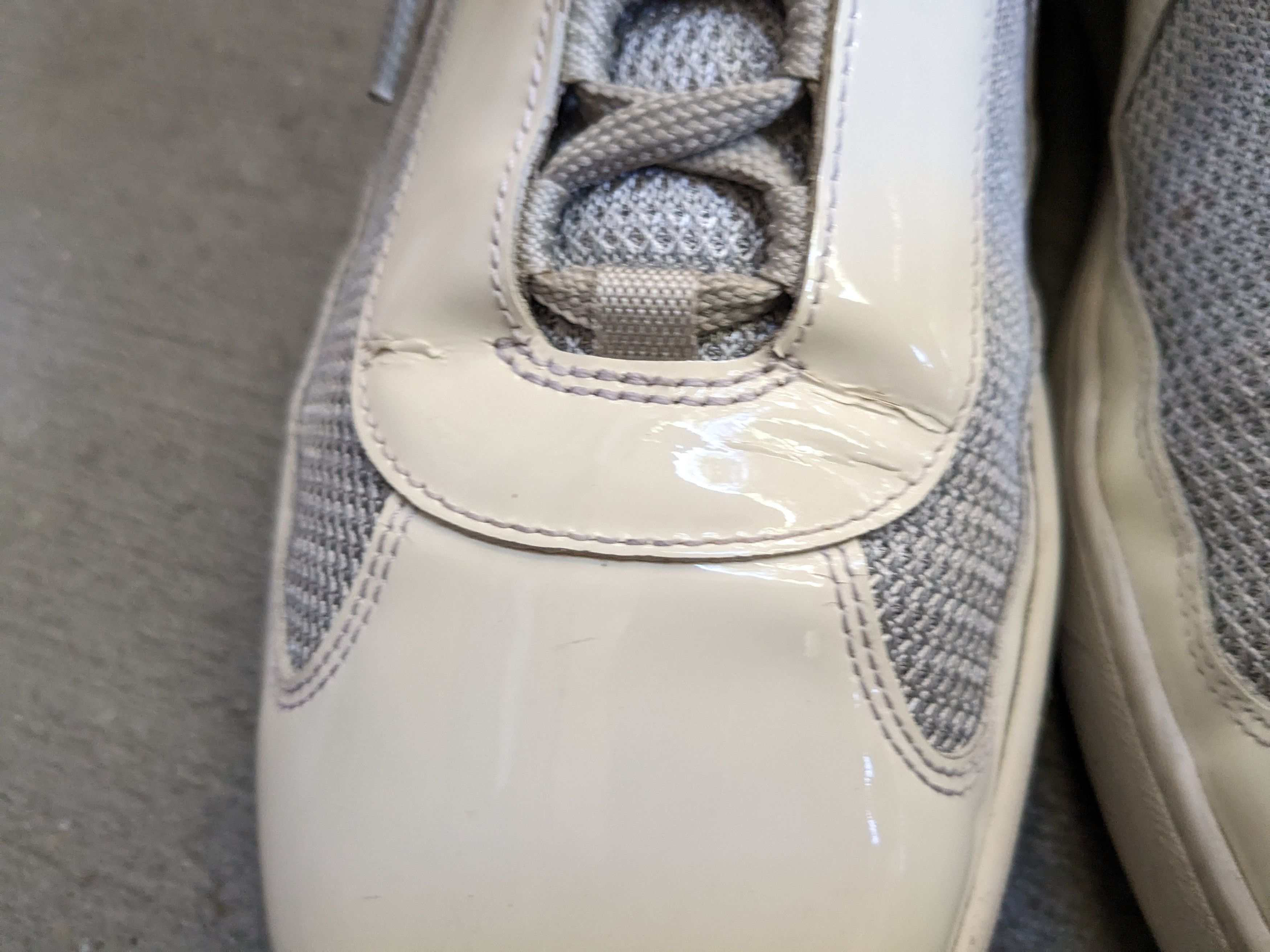 Prada Prada America's Cup White Patent Leather 8 Low Silver Red Size US 8 / EU 41 - 8 Thumbnail
