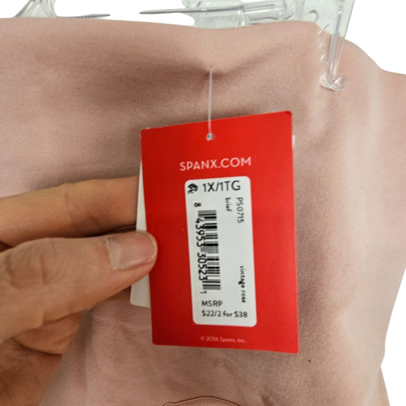Spanx Spanx Shapewear Compression Shaping Brief Seamless Underwear Size ONE SIZE - 5 Thumbnail