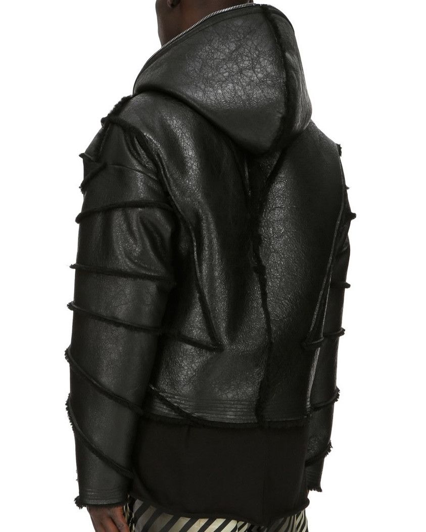Rick Owens RICK OWENS FW23 LUXOR SEALED WINDBREAKER SHEARLING RADIANCE Size US M / EU 48-50 / 2 - 11 Thumbnail