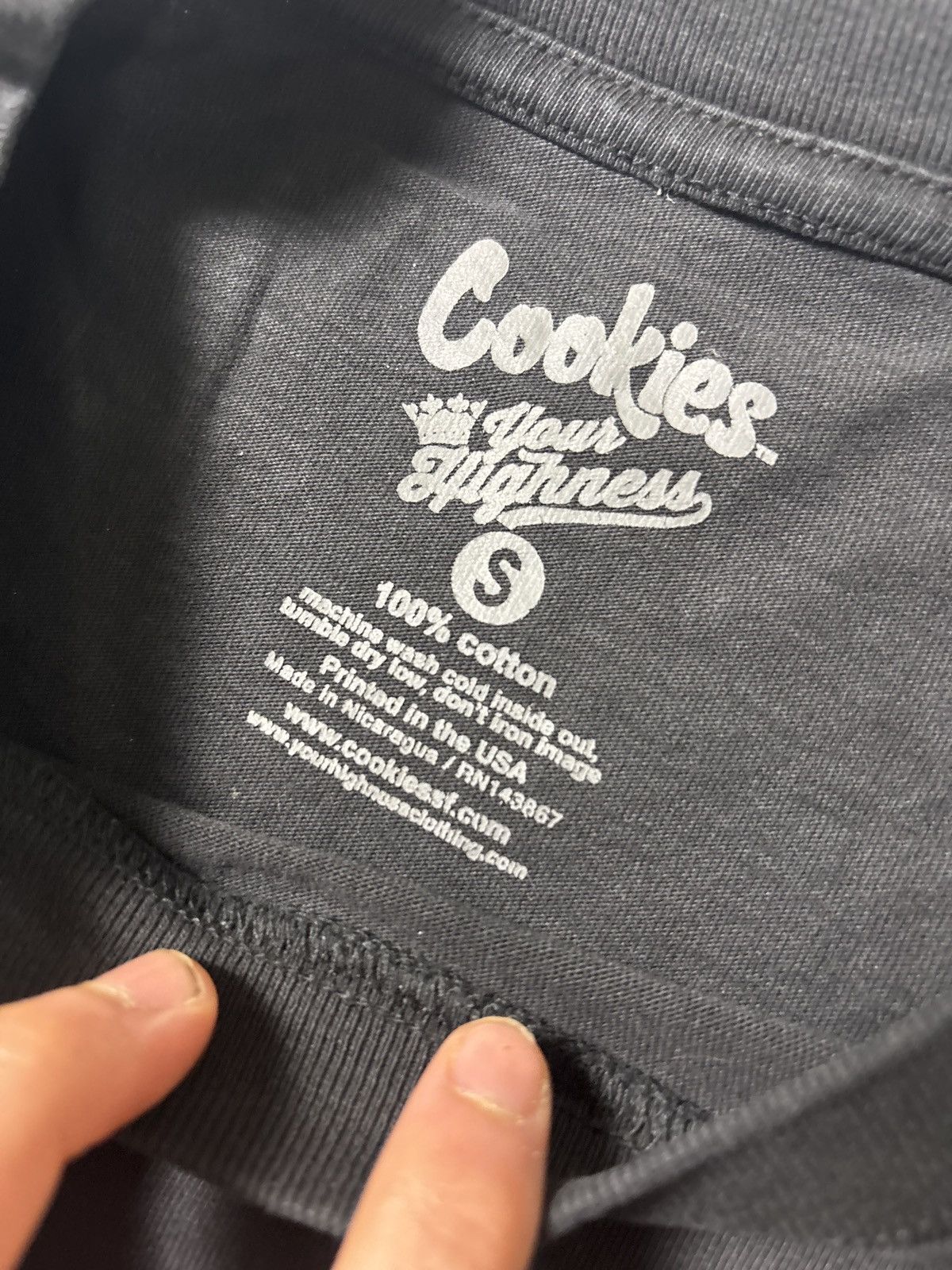 Cookies COOKIES X YOUR HIGHNESS RHINESTONE TEE Size US M / EU 48-50 / 2 - 3 Thumbnail