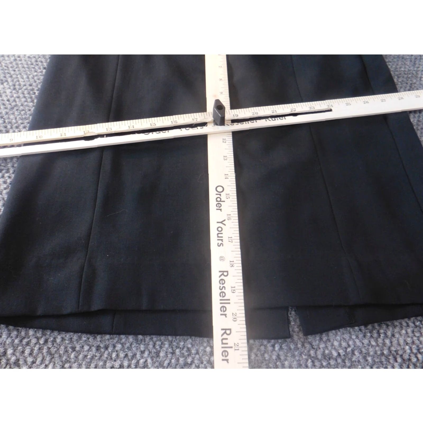 Gap Gap Skirt A-Line Knee Length Black 8 Women's Regular Knit Stretch Zip Casual Vintage No Designer Boys No Girls No Size 30" / US 8 / IT 44 - 5 Thumbnail