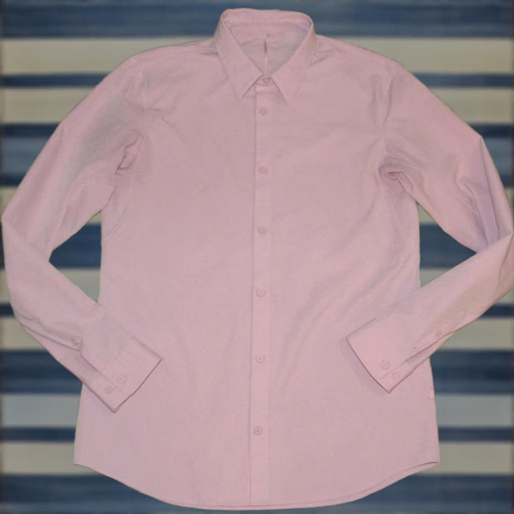 Lululemon LULULEMON Pink Long Sleeve Button Down Commission Shirt Medium Mens Size US M / EU 48-50 / 2 - 1 Thumbnail