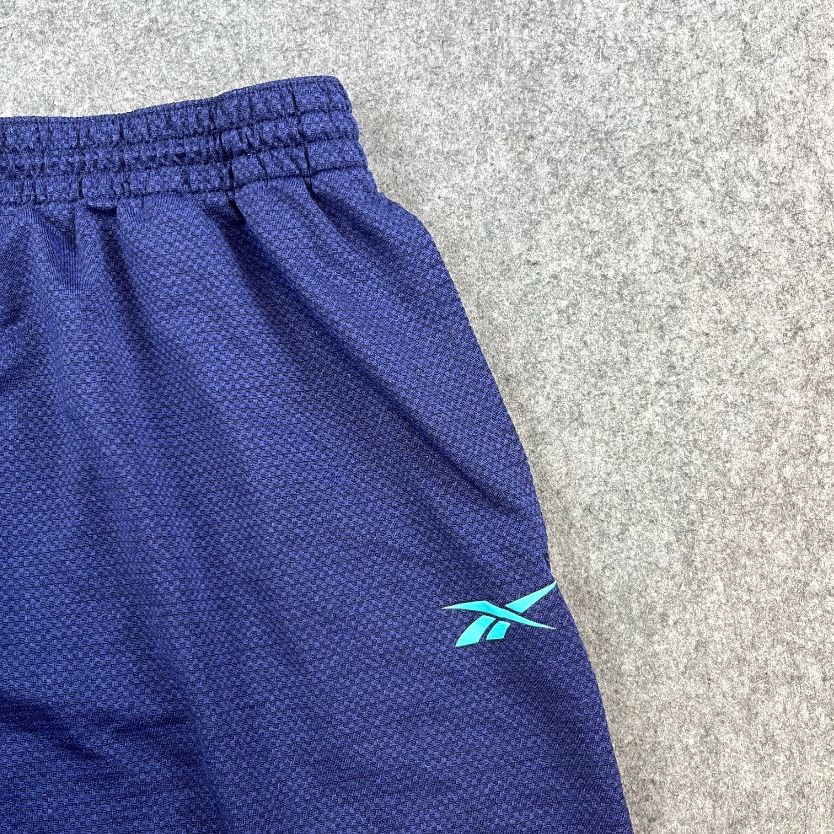 Reebok Reebox Mens Shorts 3XL Speedwick Navy Blue Gymwear Size US 39 - 7 Thumbnail