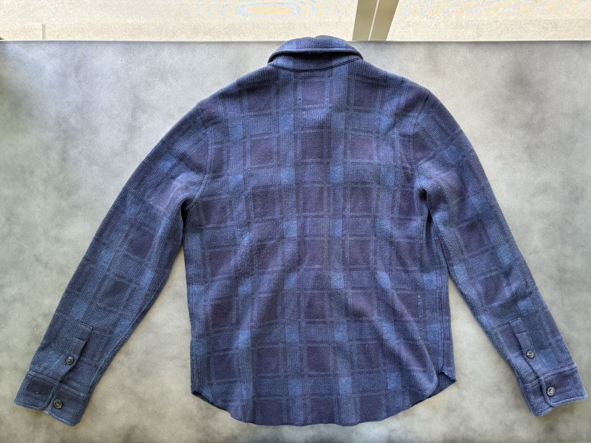 Lucky Brand Lucky Brand Shadow Plaid Flannel Shirt Button Up Checker Men Size US M / EU 48-50 / 2 - 5 Thumbnail