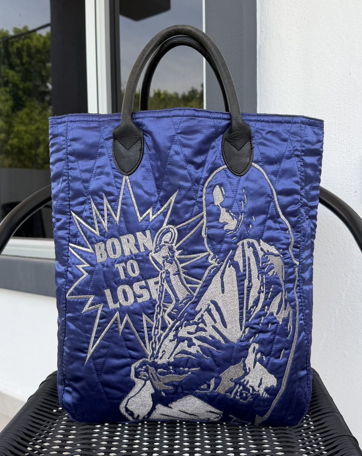 Hysteric Glamour Hysteric Glamour Born To Lose Tote Bag Punk Rock Graphic Size ONE SIZE - 1 Thumbnail